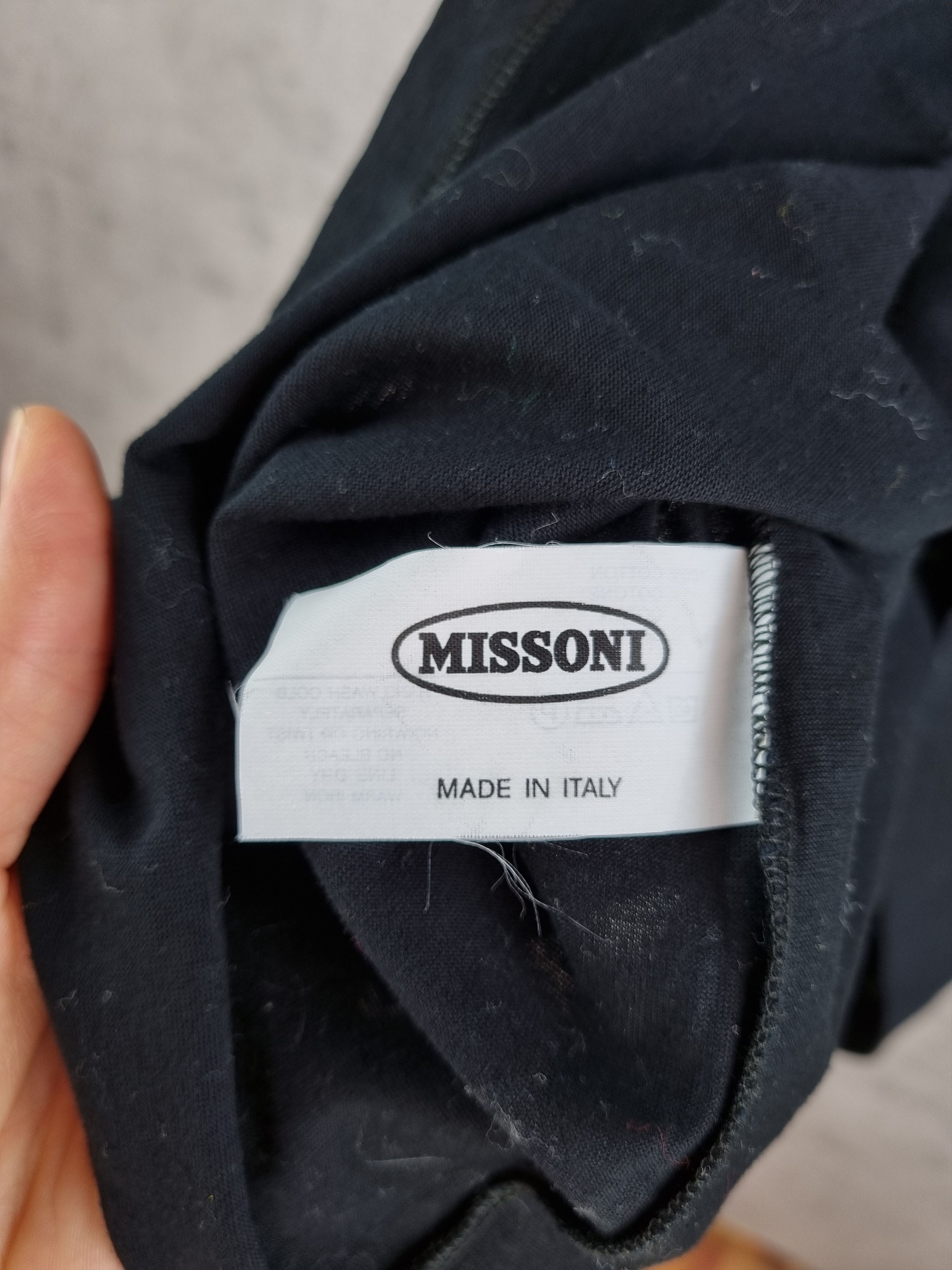Missoni Rare MISSONI Art Comic Logo Tee Shirt Size US L / EU 52-54 / 3 - 4 Thumbnail