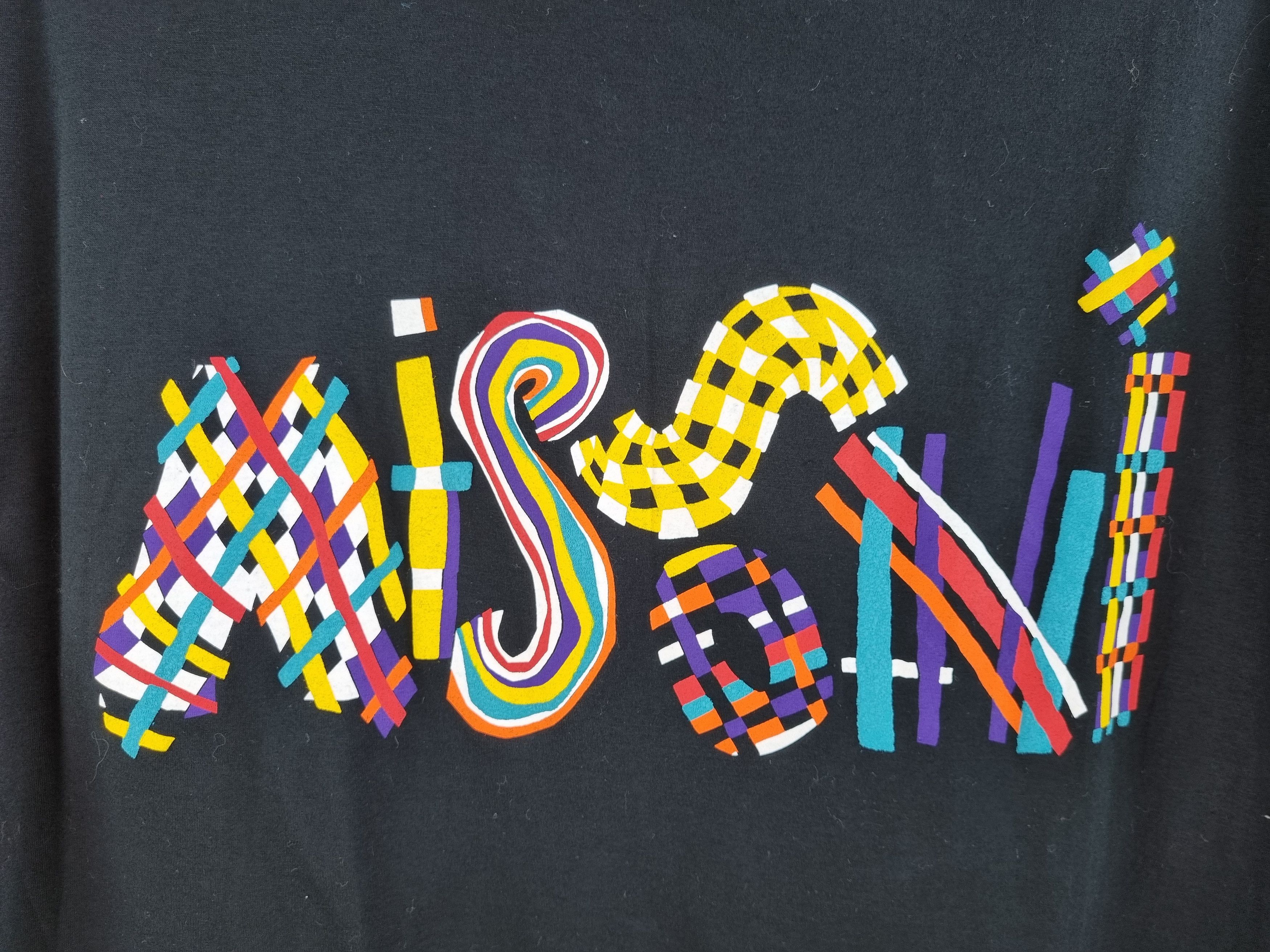 Missoni Rare MISSONI Art Comic Logo Tee Shirt Size US L / EU 52-54 / 3 - 2 Thumbnail