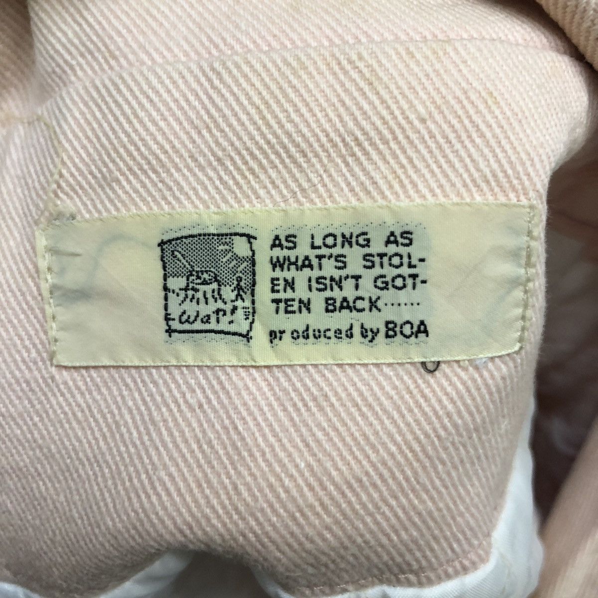 Japanese Brand Vintage Produced By Boa Big Logo Button Ups Jacket Size US XXL / EU 58 / 5 - 11 Thumbnail