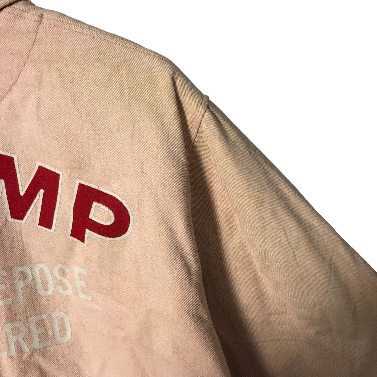 Japanese Brand Vintage Produced By Boa Big Logo Button Ups Jacket Size US XXL / EU 58 / 5 - 10 Thumbnail