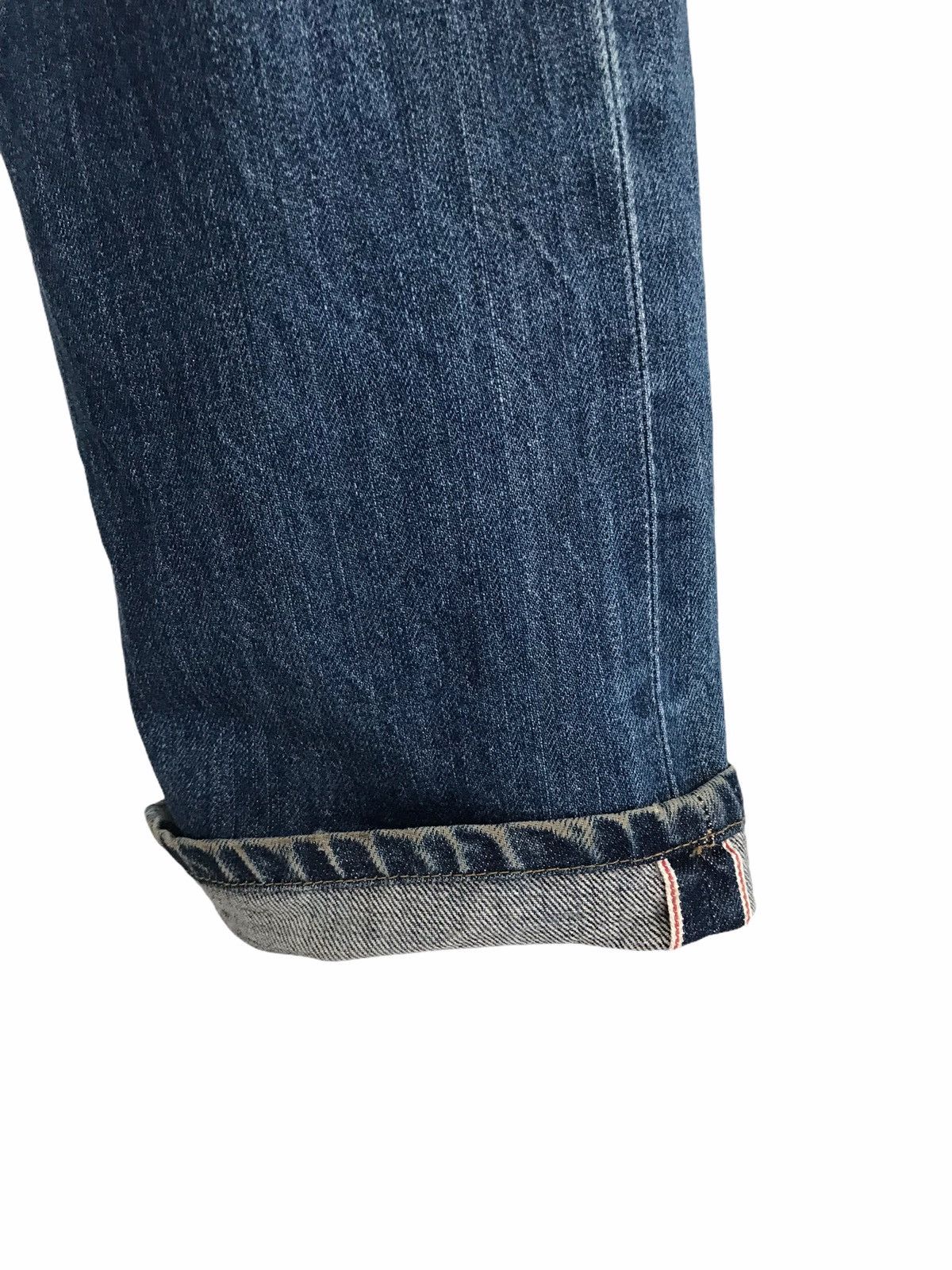 Japanese Brand Papas Maniere De Heming Well-Worn Butler Selvedge Jeans Size US 31 - 5 Thumbnail