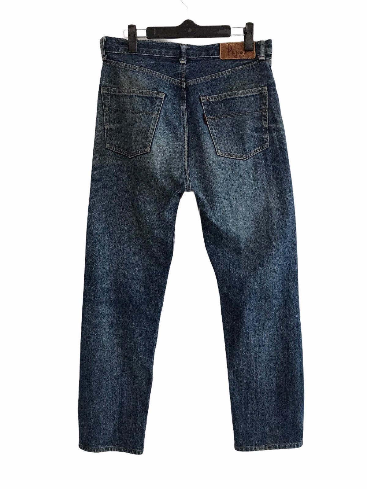 Japanese Brand Papas Maniere De Heming Well-Worn Butler Selvedge Jeans Size US 31 - 6 Thumbnail