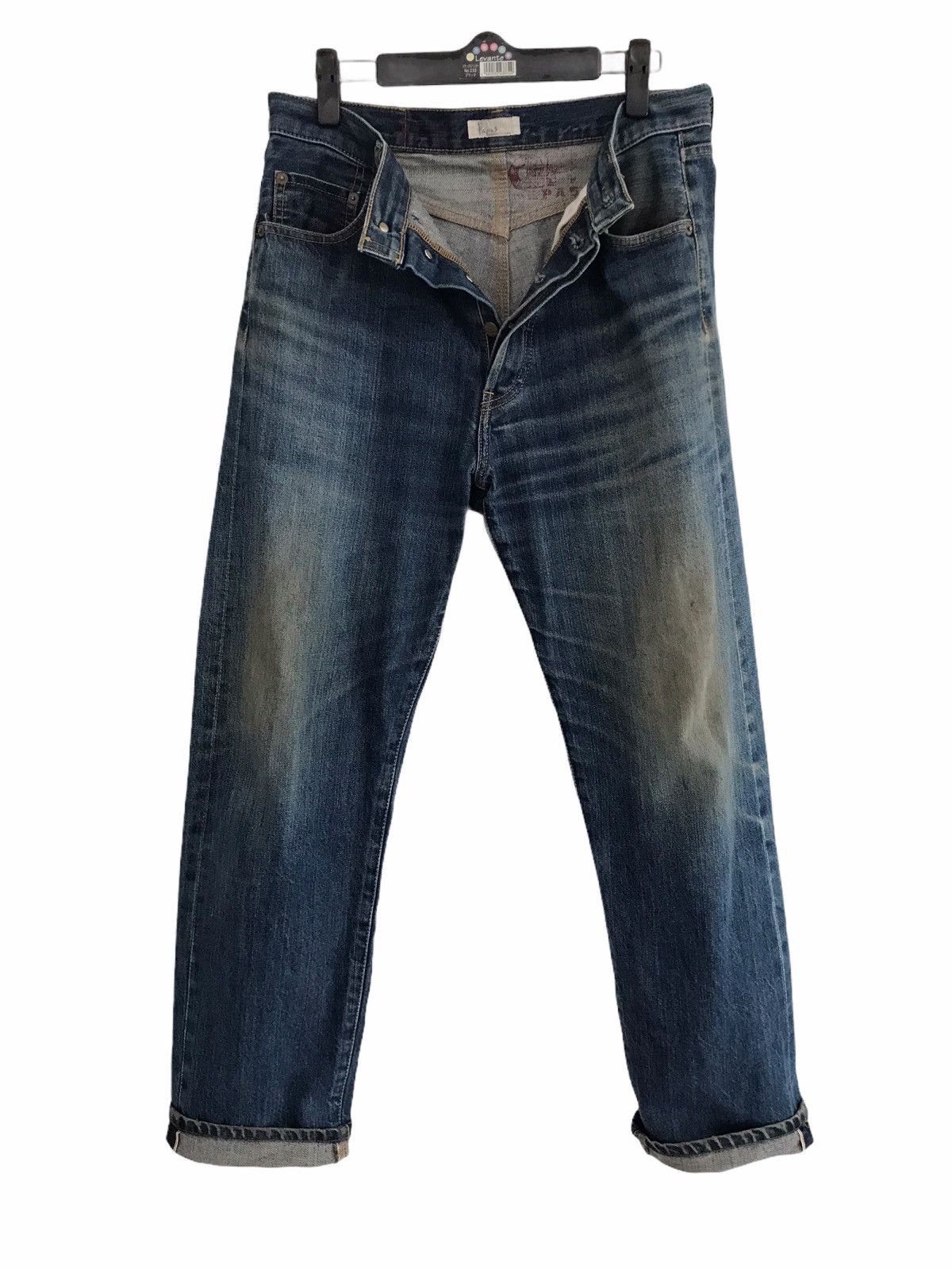 Papas Maniere De Heming Well-Worn Butler Selvedge Jeans