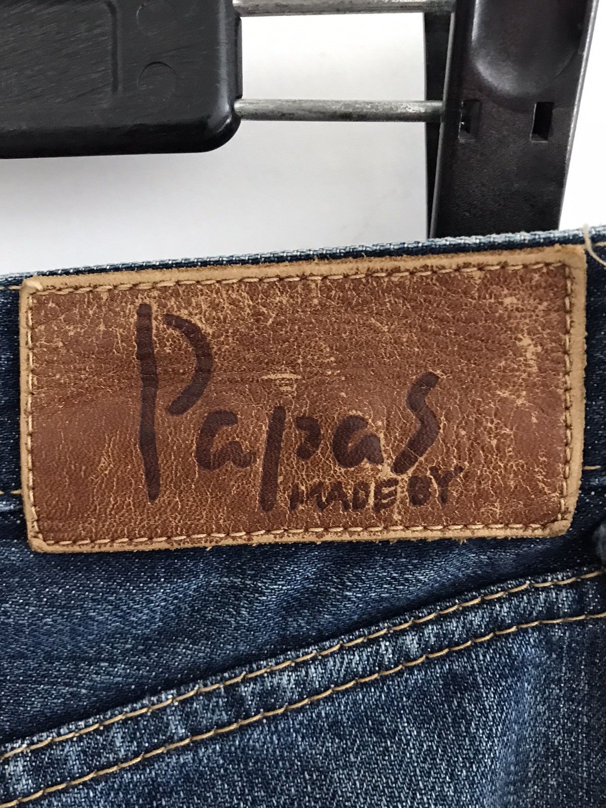 Japanese Brand Papas Maniere De Heming Well-Worn Butler Selvedge Jeans Size US 31 - 7 Thumbnail