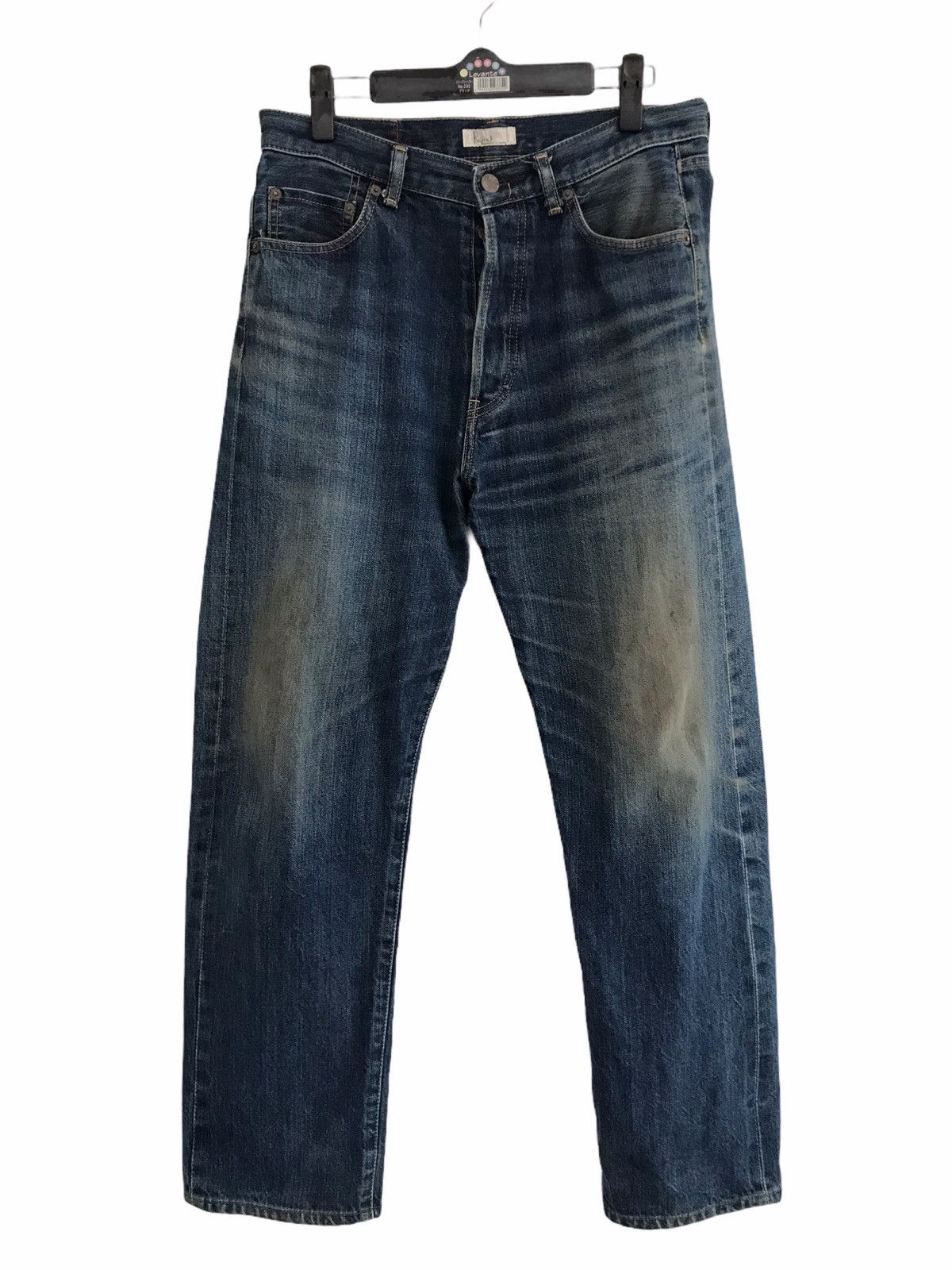 Japanese Brand Papas Maniere De Heming Well-Worn Butler Selvedge Jeans Size US 31 - 2 Thumbnail