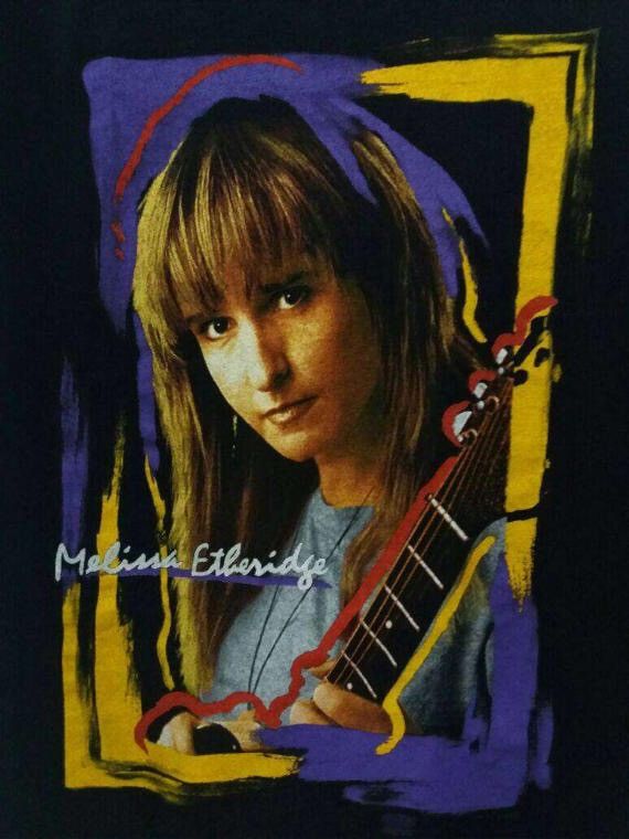 Vintage 90s Melissa Etheridge T-shirt Winterland Production Size US XL / EU 56 / 4 - 2 Thumbnail