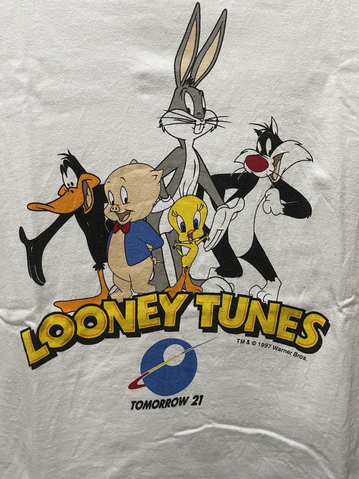 Vintage × Warner Bros Vintage 90s Looney Tunes promo Size US L / EU 52-54 / 3 - 2 Thumbnail