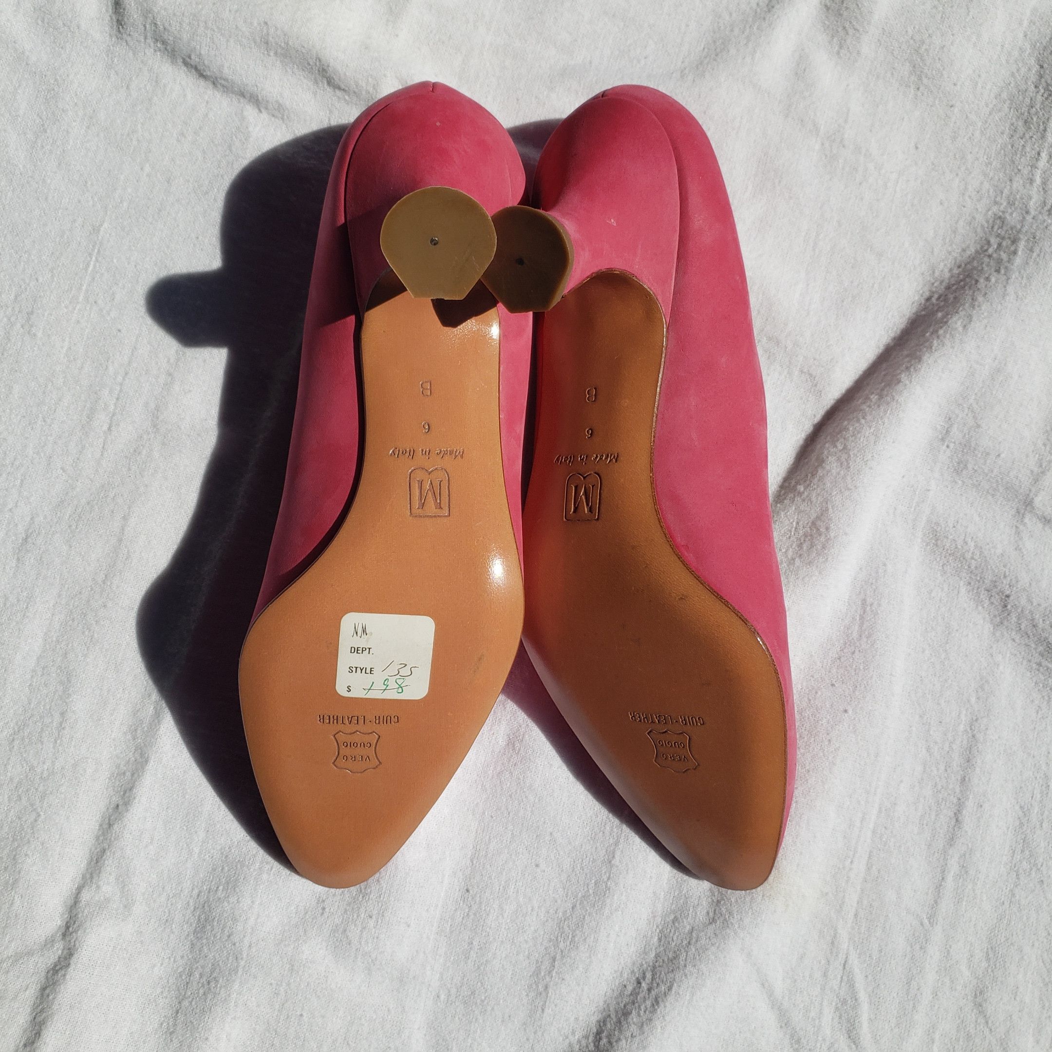 Bruno Magli NEW! Bruno Magli Pink Suede Heels Pumps 6B Size US 6 / IT 36 - 6 Thumbnail