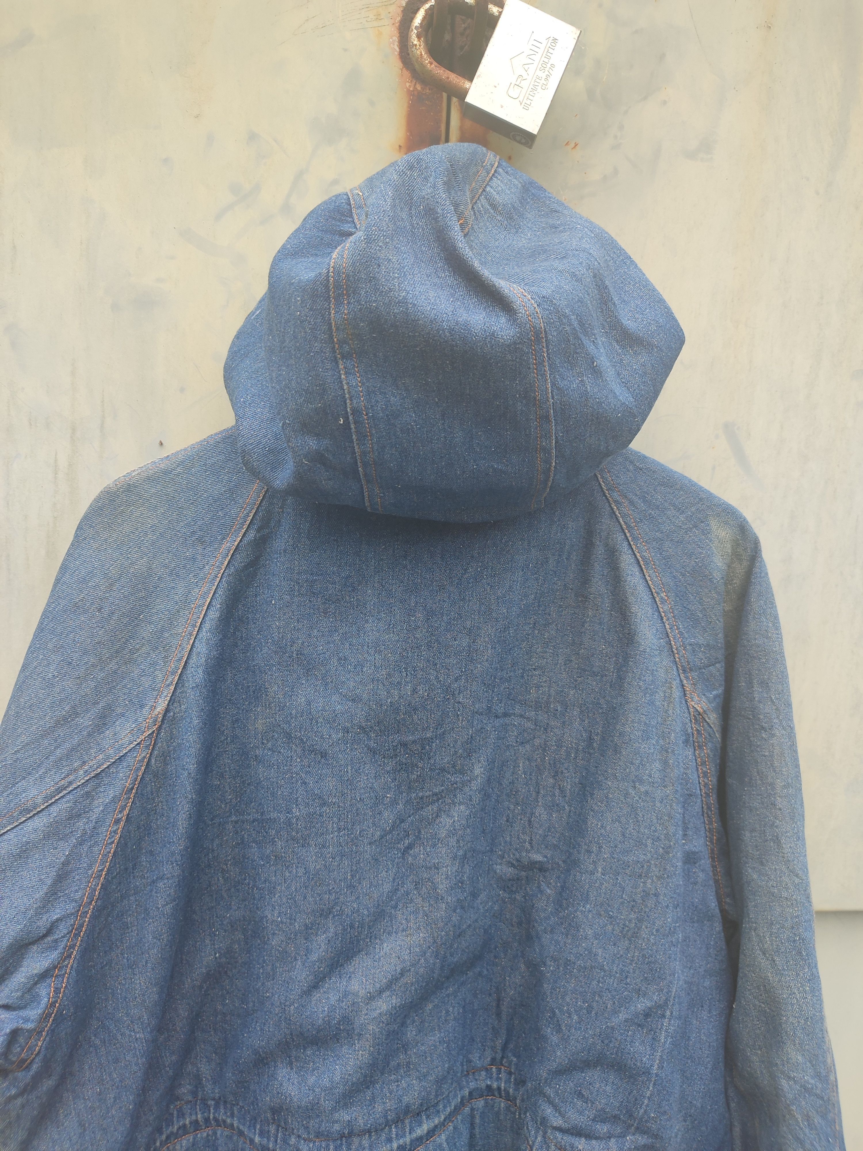 Designer × Japanese Brand Vintage JiN PLANeT Sherpa-Lined Denim Parka Jacket Size US L / EU 52-54 / 3 - 11 Thumbnail