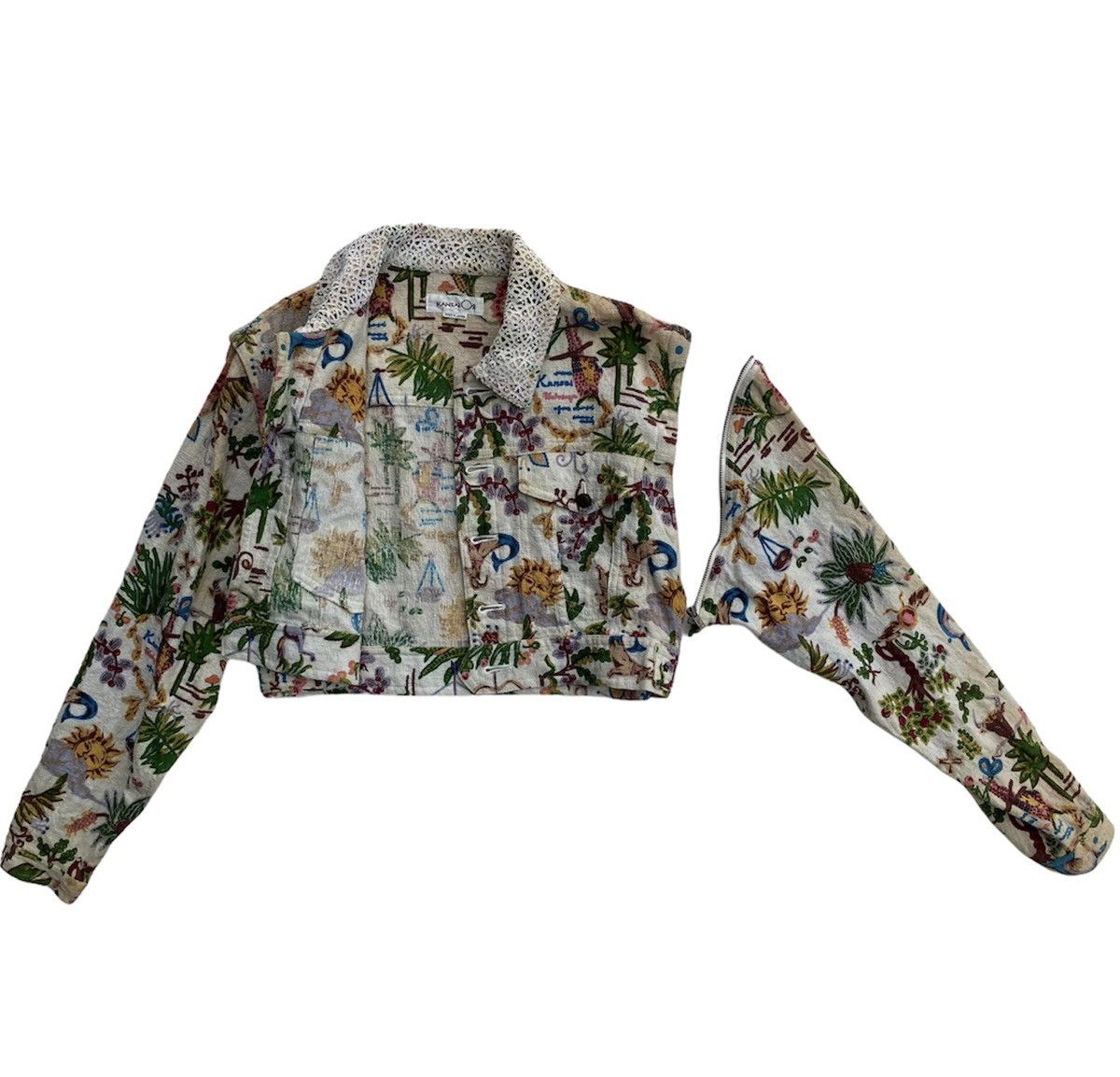 Designer Vintage KANSAI O2 By Kansai Yamamoto Jacket Size US M / EU 48-50 / 2 - 1 Thumbnail