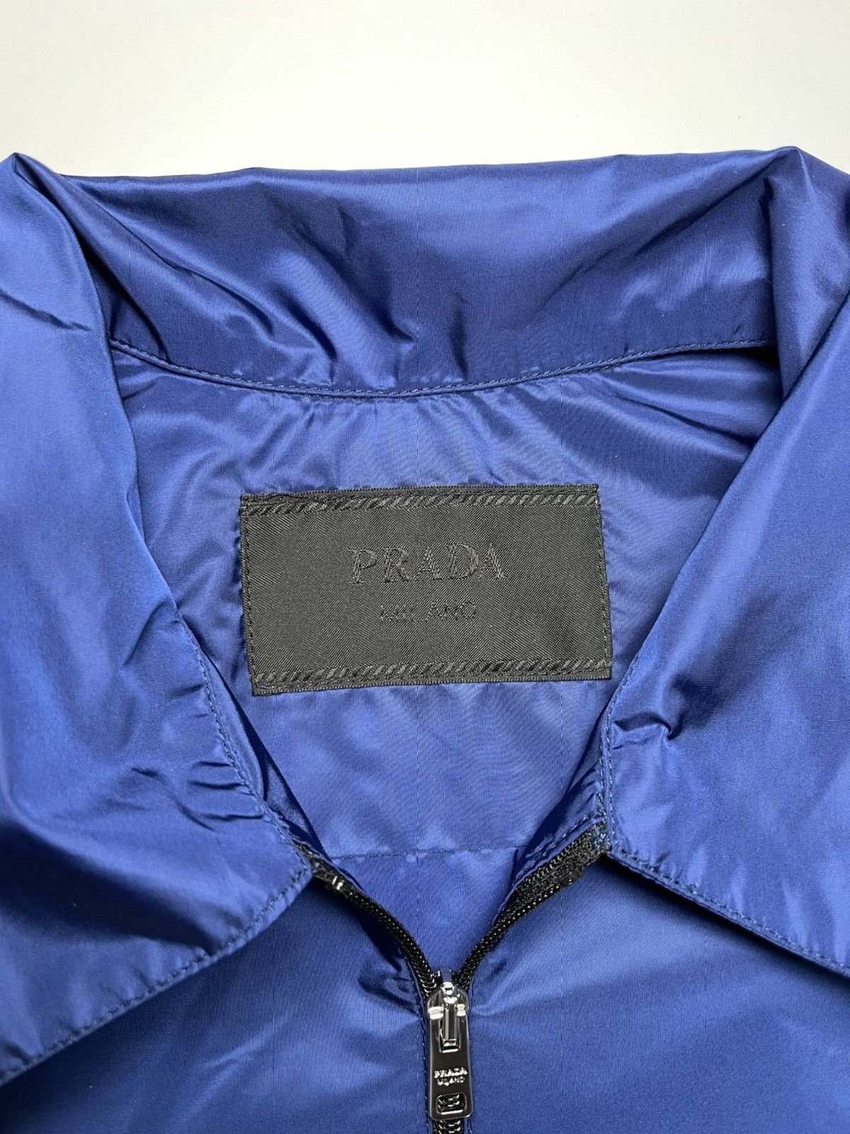 Prada Prada Re-nylon Zip-front Shirt Size US S / EU 44-46 / 1 - 6 Thumbnail