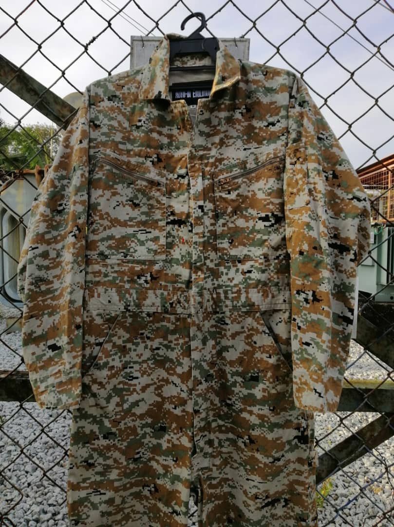 image of Stealauto Bi Evolution Military Digital Camo Overall, Men's (Size Medium)