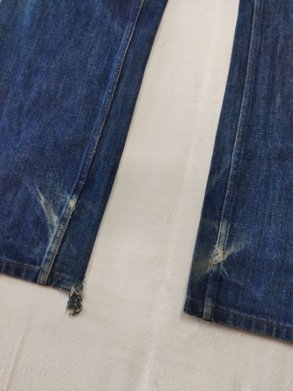 A.P.C. Vintage APC Selvedge Distressed Jeans Size US 31 - 12 Thumbnail