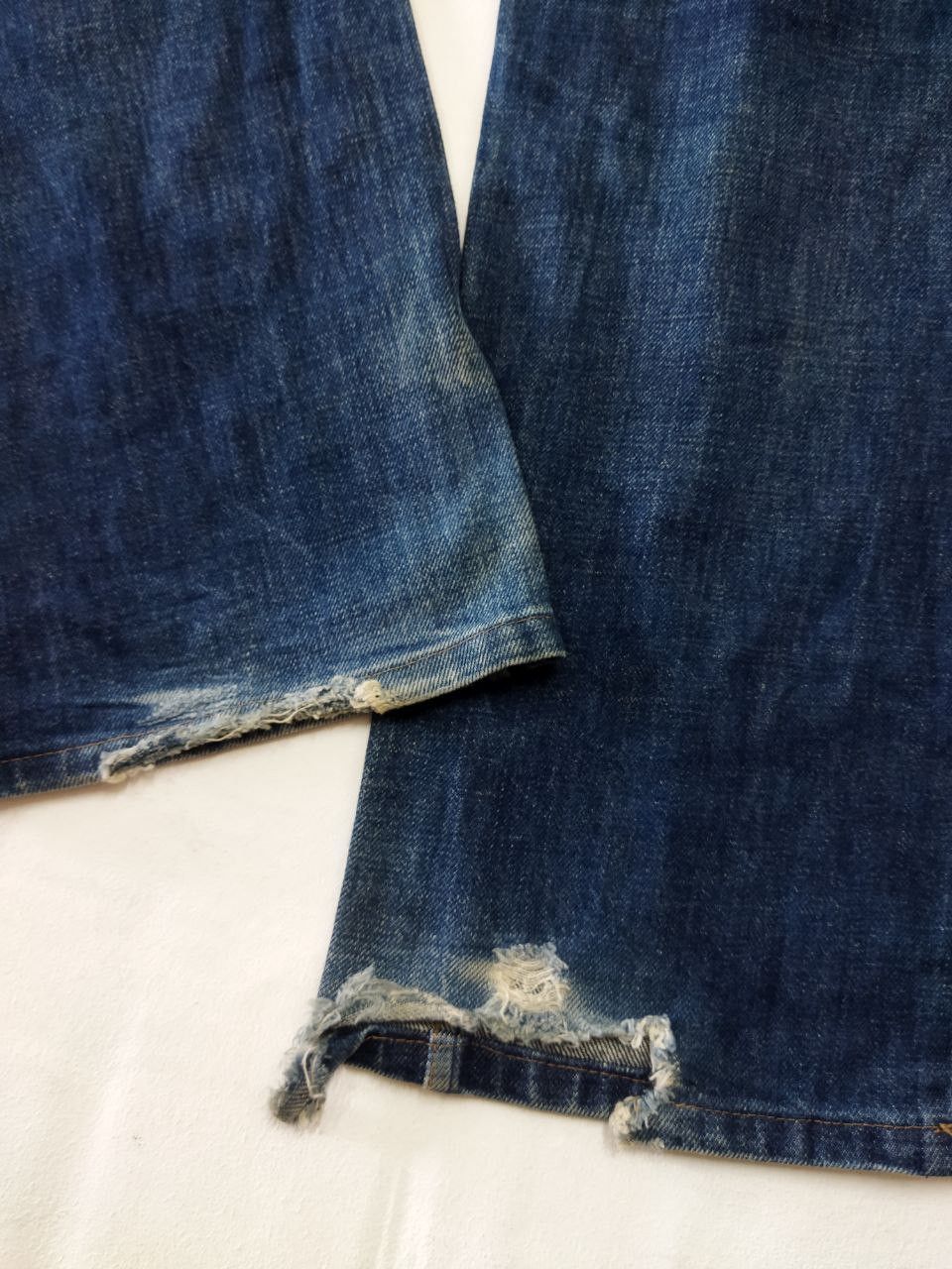 A.P.C. Vintage APC Selvedge Distressed Jeans Size US 31 - 7 Thumbnail