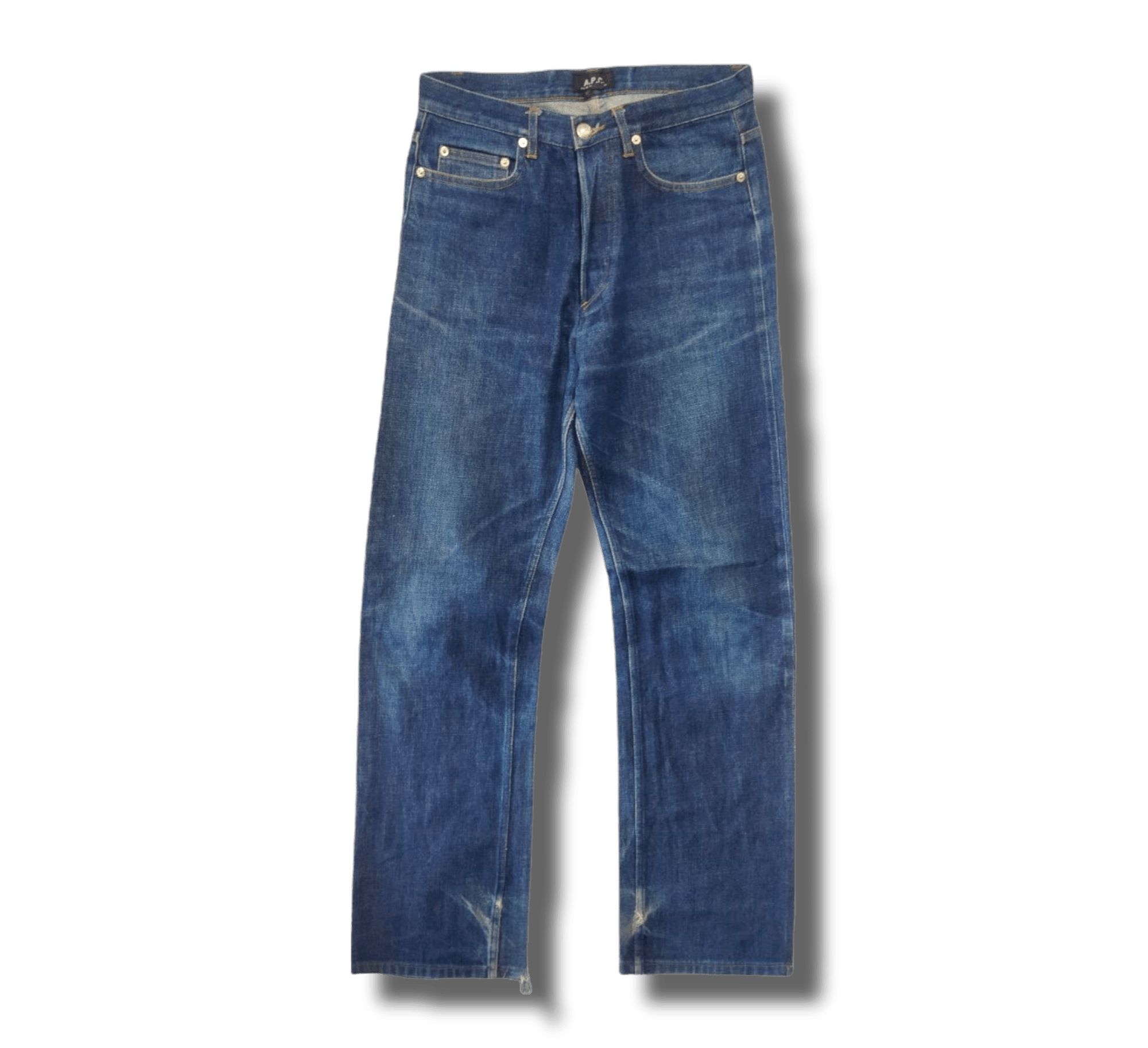 A.P.C. Vintage APC Selvedge Distressed Jeans Size US 31 - 1 Thumbnail