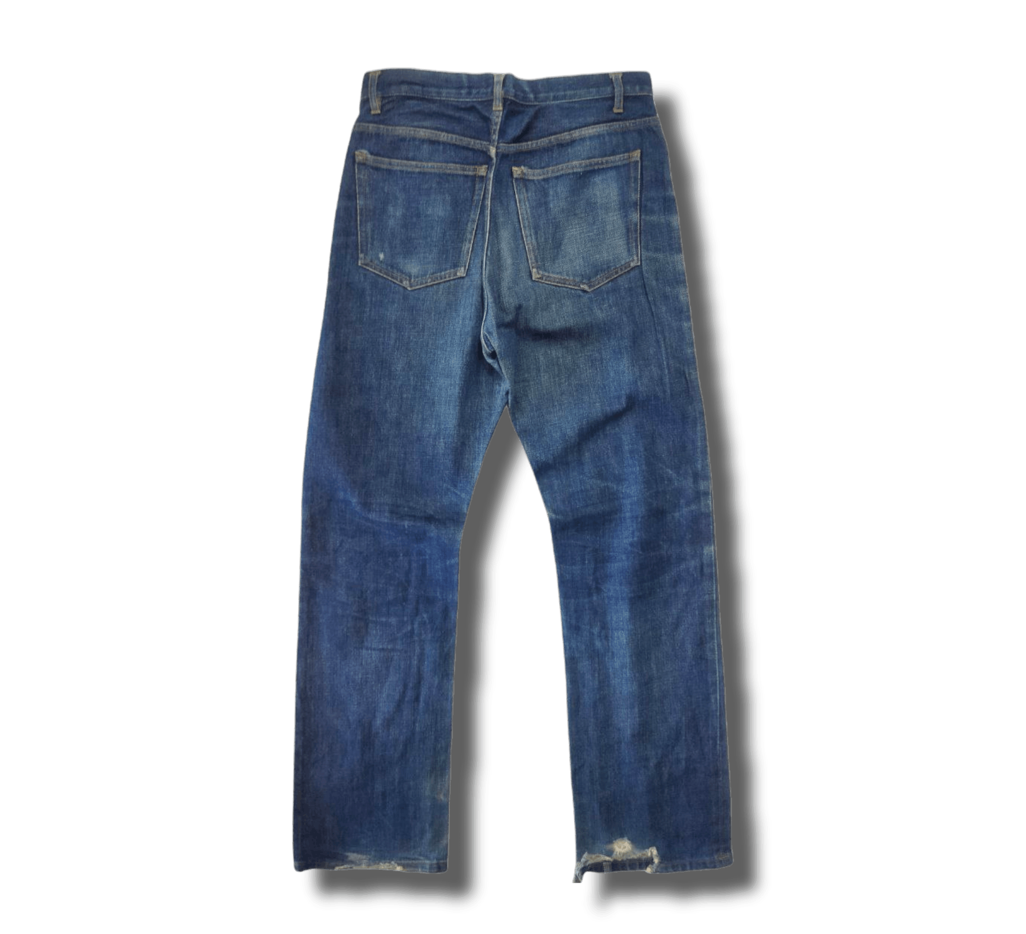 A.P.C. Vintage APC Selvedge Distressed Jeans Size US 31 - 4 Thumbnail