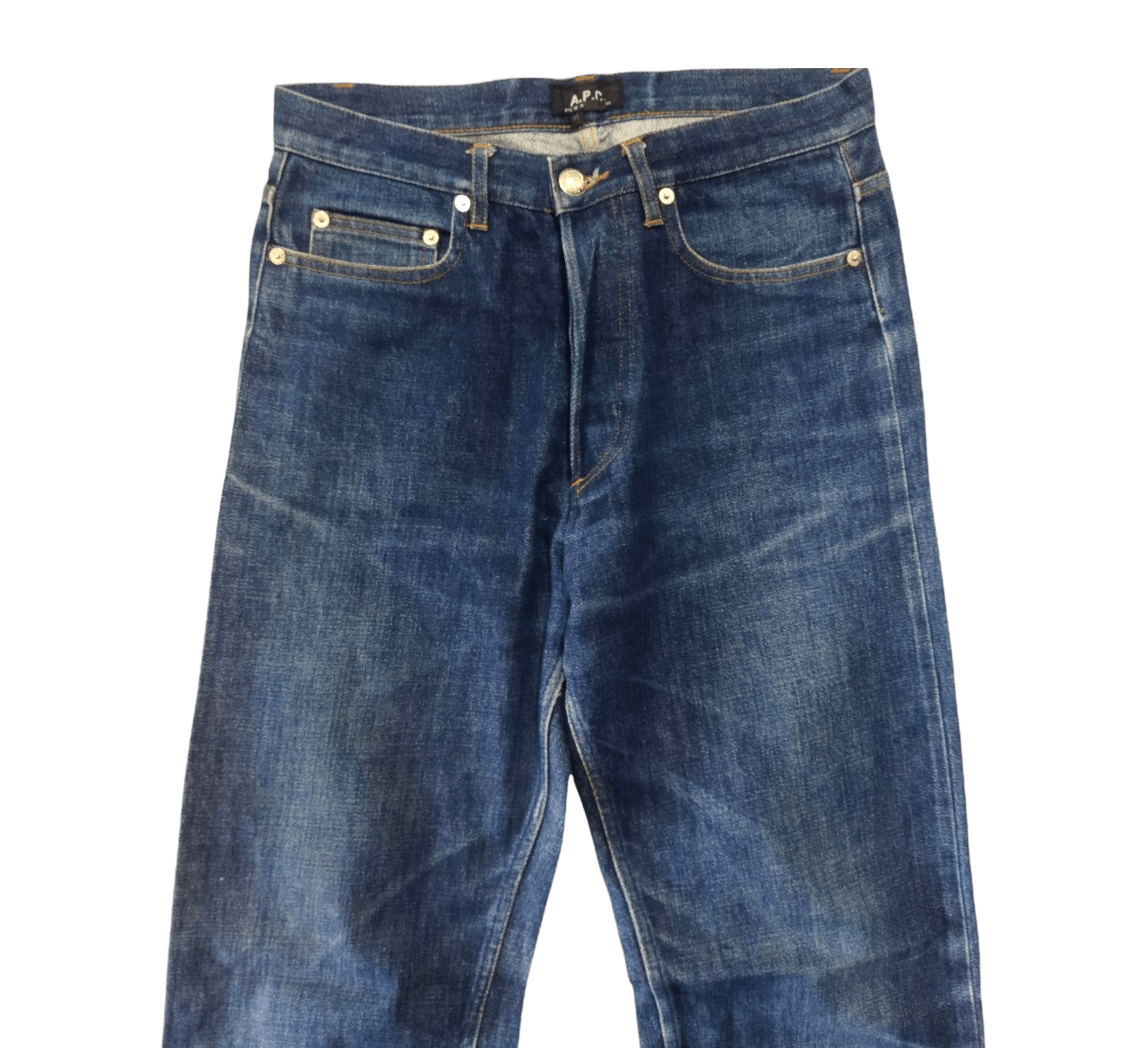 A.P.C. Vintage APC Selvedge Distressed Jeans Size US 31 - 2 Thumbnail