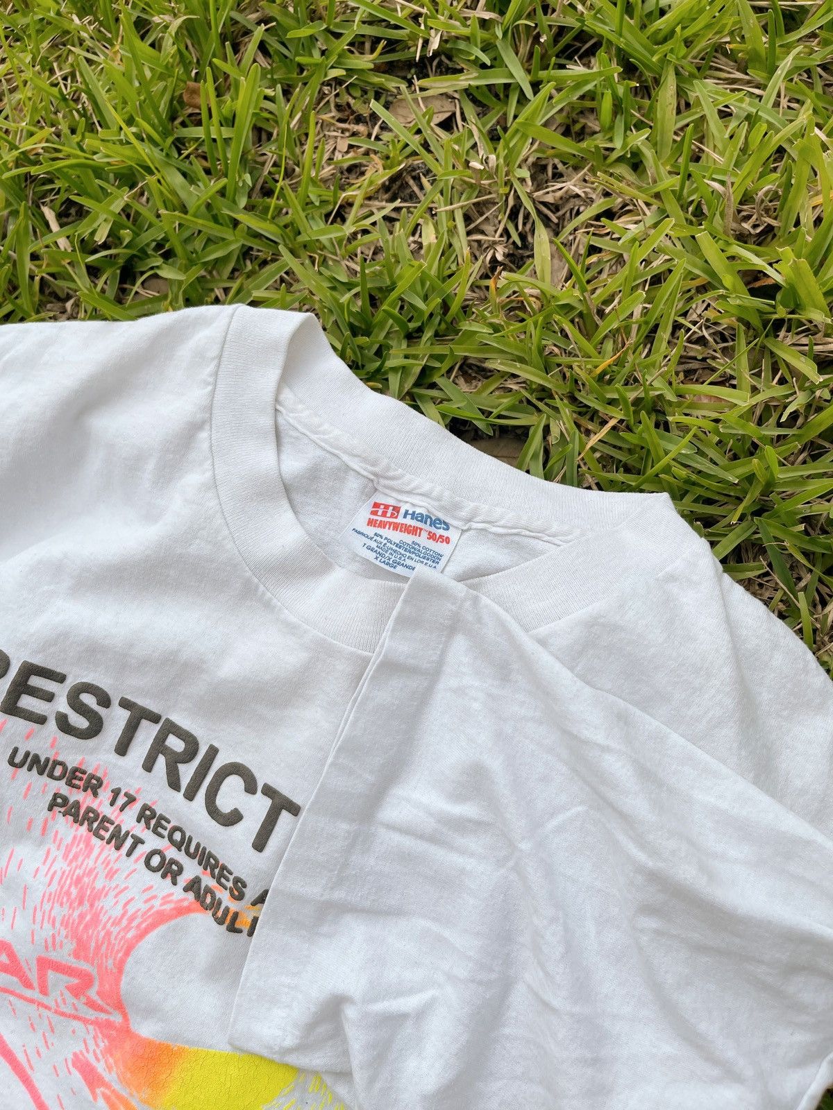Vintage Vintage 90s Surf Florida Shirt Skate Restricted FL Size US XL / EU 56 / 4 - 3 Thumbnail