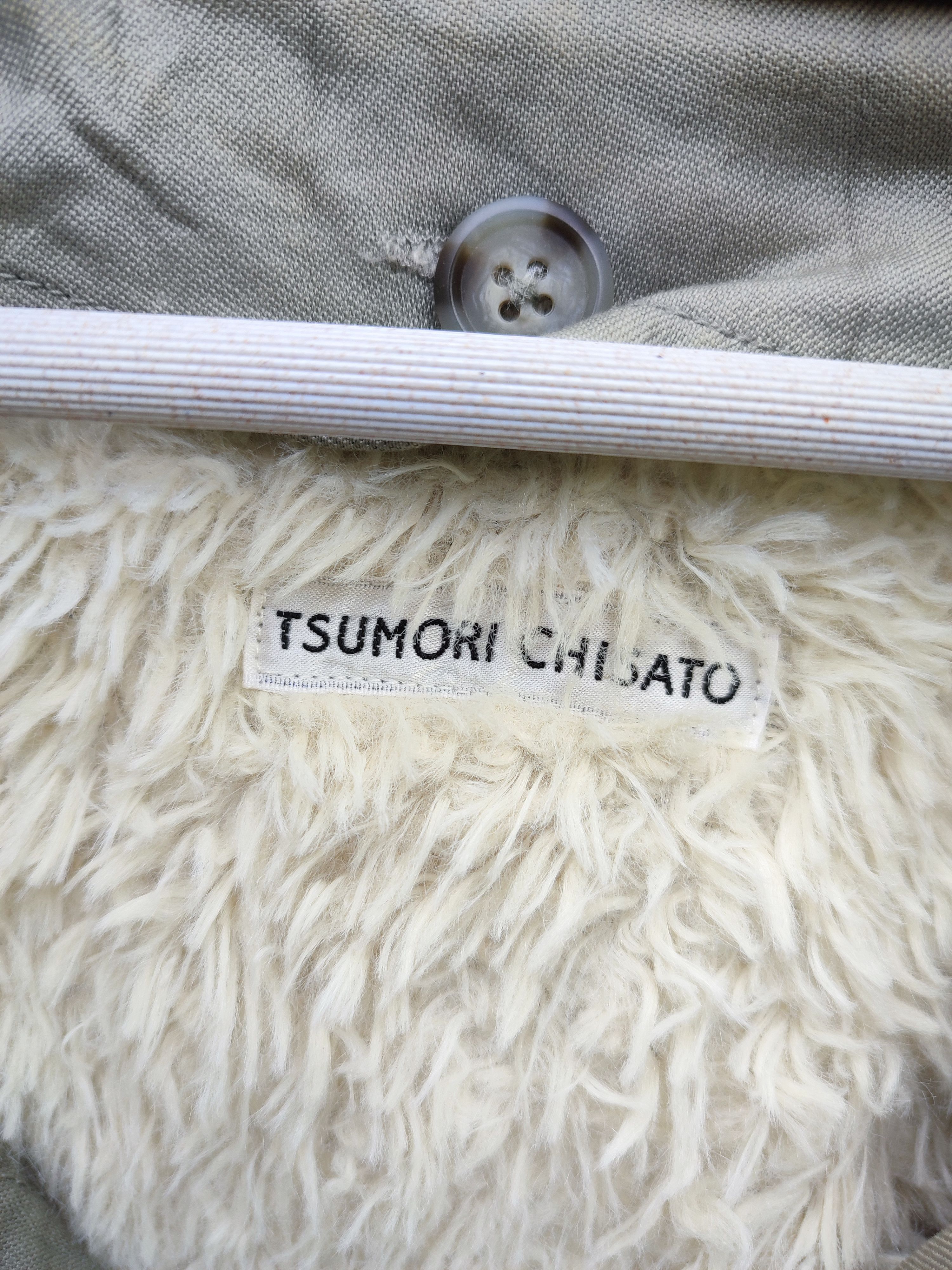 Designer × Issey Miyake × Tsumori Chisato Tsumori Chisato Faux Fur Lined Mod Coat Size M / US 6-8 / IT 42-44 - 10 Thumbnail