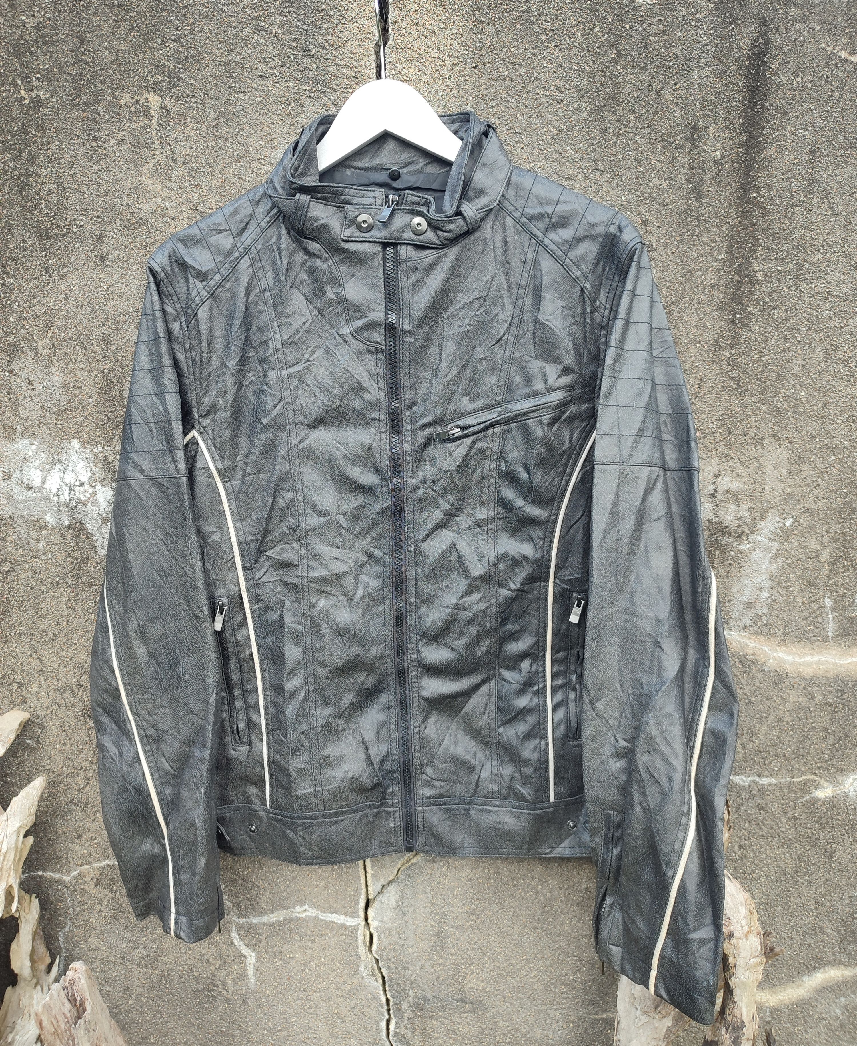 image of Steal Bareback Realdress Leather Jacket in Black, Men's (Size Small)
