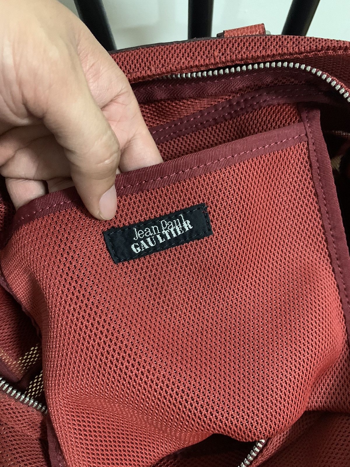 Jean Paul Gaultier Vintage Jean Paul Gaultier Net Mesh Hand Carry Bag Size ONE SIZE - 14 Thumbnail