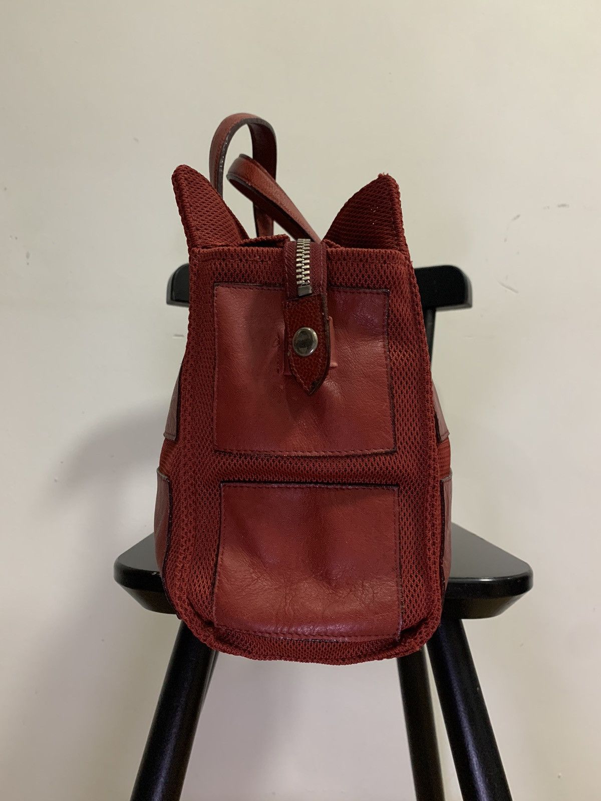 Jean Paul Gaultier Vintage Jean Paul Gaultier Net Mesh Hand Carry Bag Size ONE SIZE - 6 Thumbnail