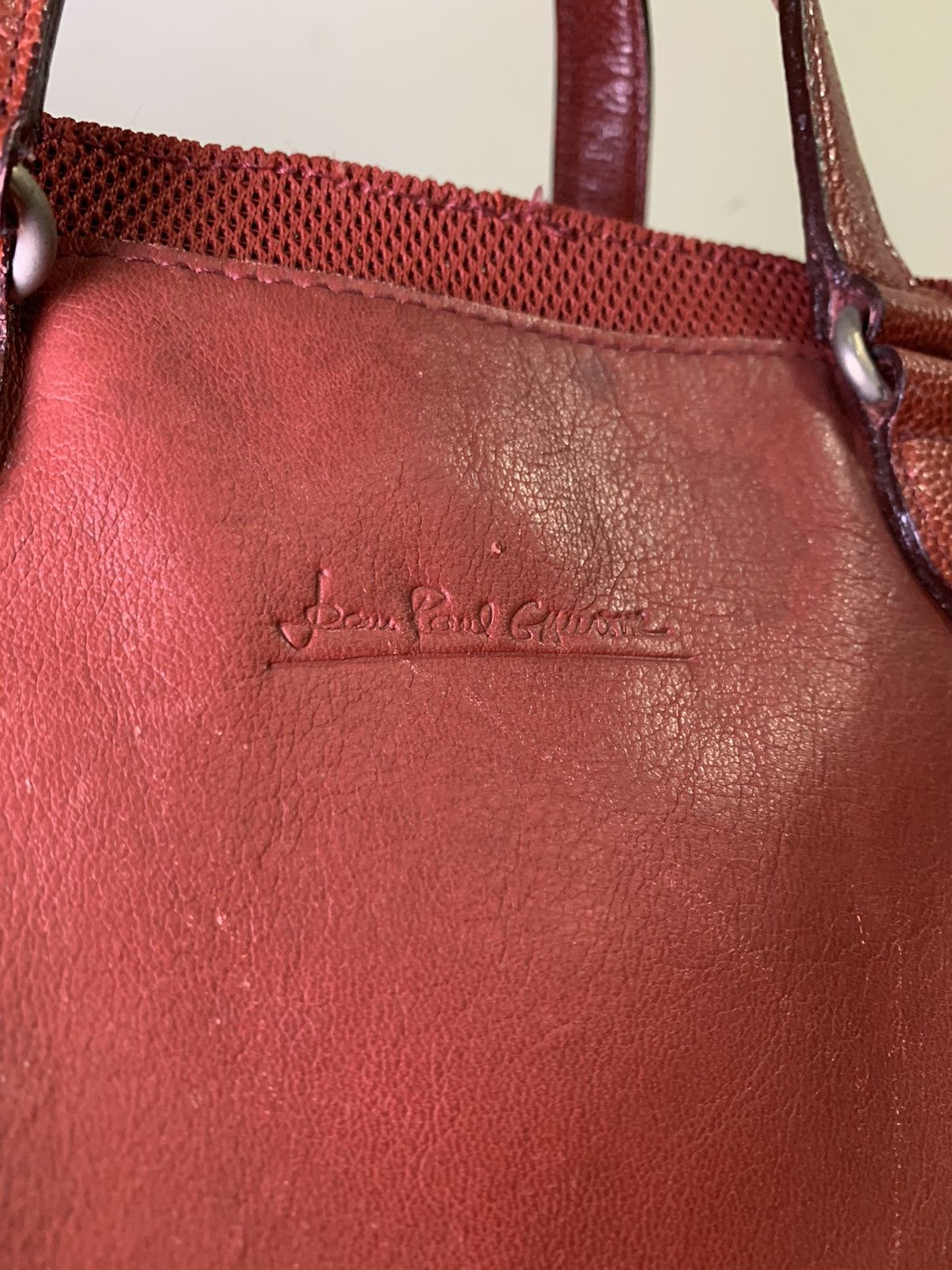 Jean Paul Gaultier Vintage Jean Paul Gaultier Net Mesh Hand Carry Bag Size ONE SIZE - 5 Thumbnail