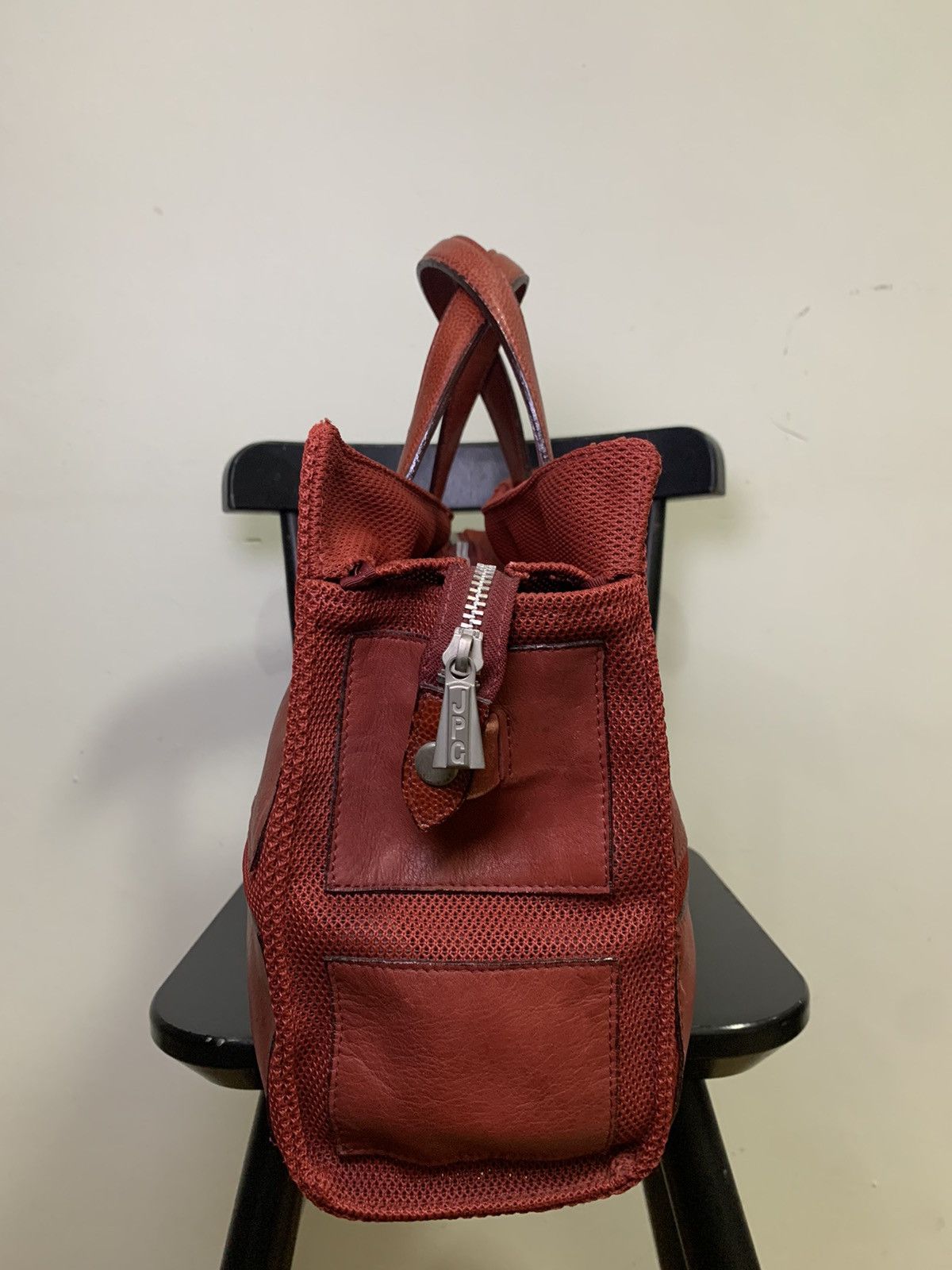 Jean Paul Gaultier Vintage Jean Paul Gaultier Net Mesh Hand Carry Bag Size ONE SIZE - 7 Thumbnail