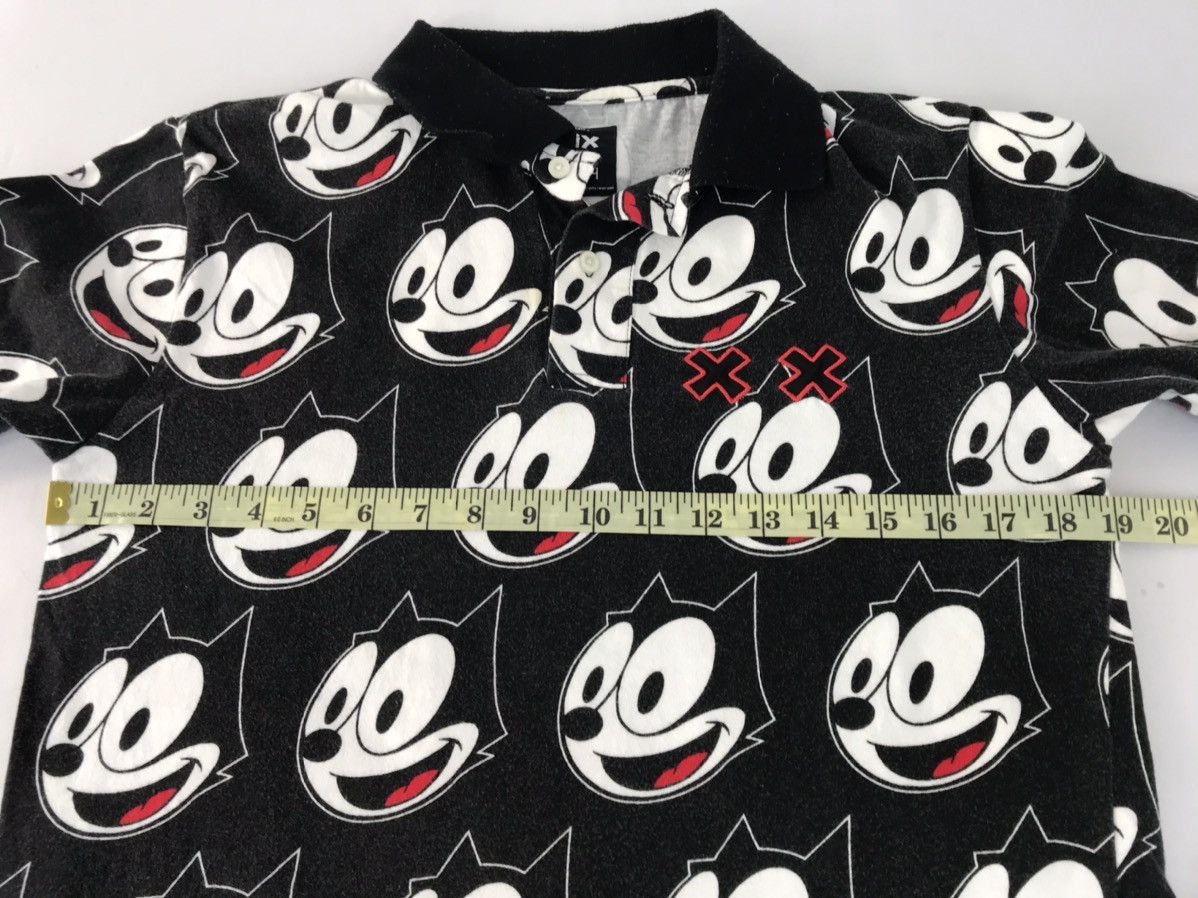 Cartoon Network Joyrich Felix The Cat Polo Tee T-shirt Modern Classic Size US S / EU 44-46 / 1 - 9 Thumbnail