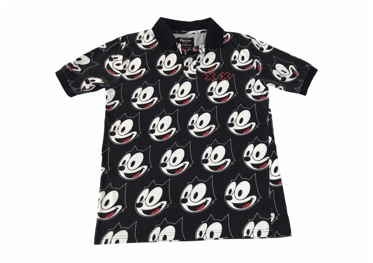 Cartoon Network Joyrich Felix The Cat Polo Tee T-shirt Modern Classic Size US S / EU 44-46 / 1 - 1 Thumbnail