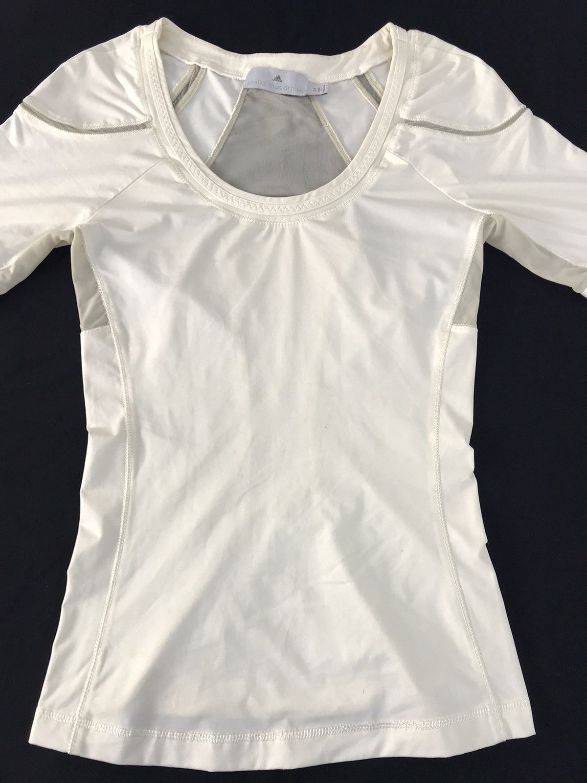 Adidas × Stella McCartney Adidas X Stella Mc Cartney True Strength Training Yoga Tee Size XXS / US 00 / IT 34 - 3 Thumbnail