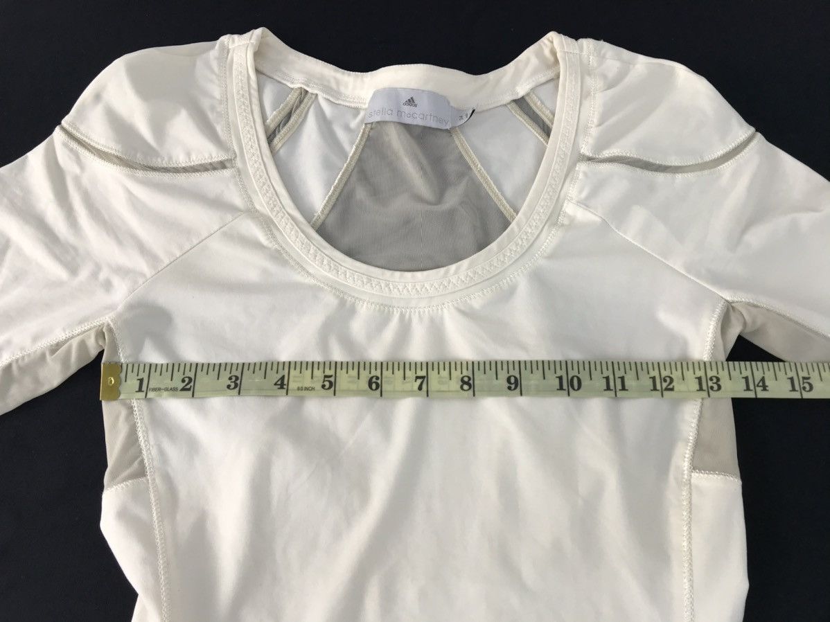 Adidas × Stella McCartney Adidas X Stella Mc Cartney True Strength Training Yoga Tee Size XXS / US 00 / IT 34 - 9 Thumbnail