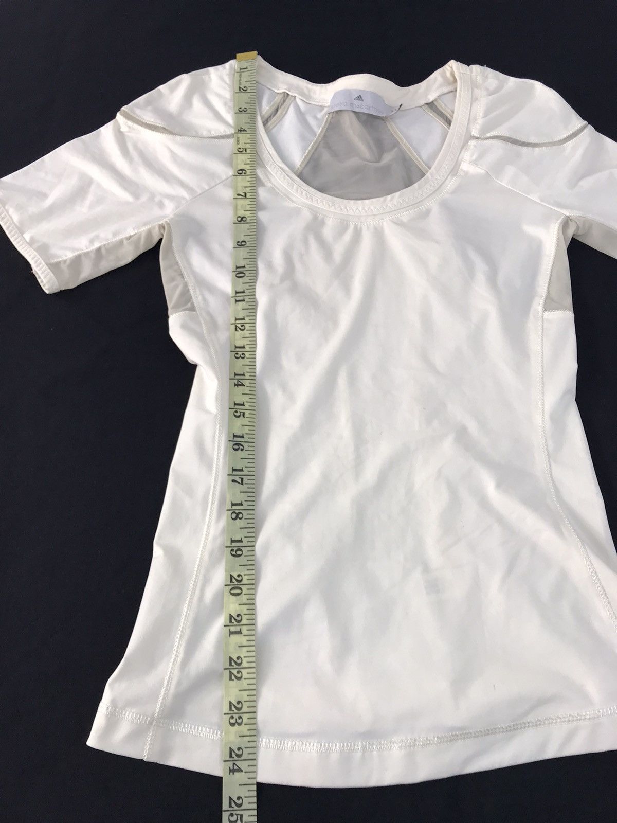 Adidas × Stella McCartney Adidas X Stella Mc Cartney True Strength Training Yoga Tee Size XXS / US 00 / IT 34 - 10 Thumbnail