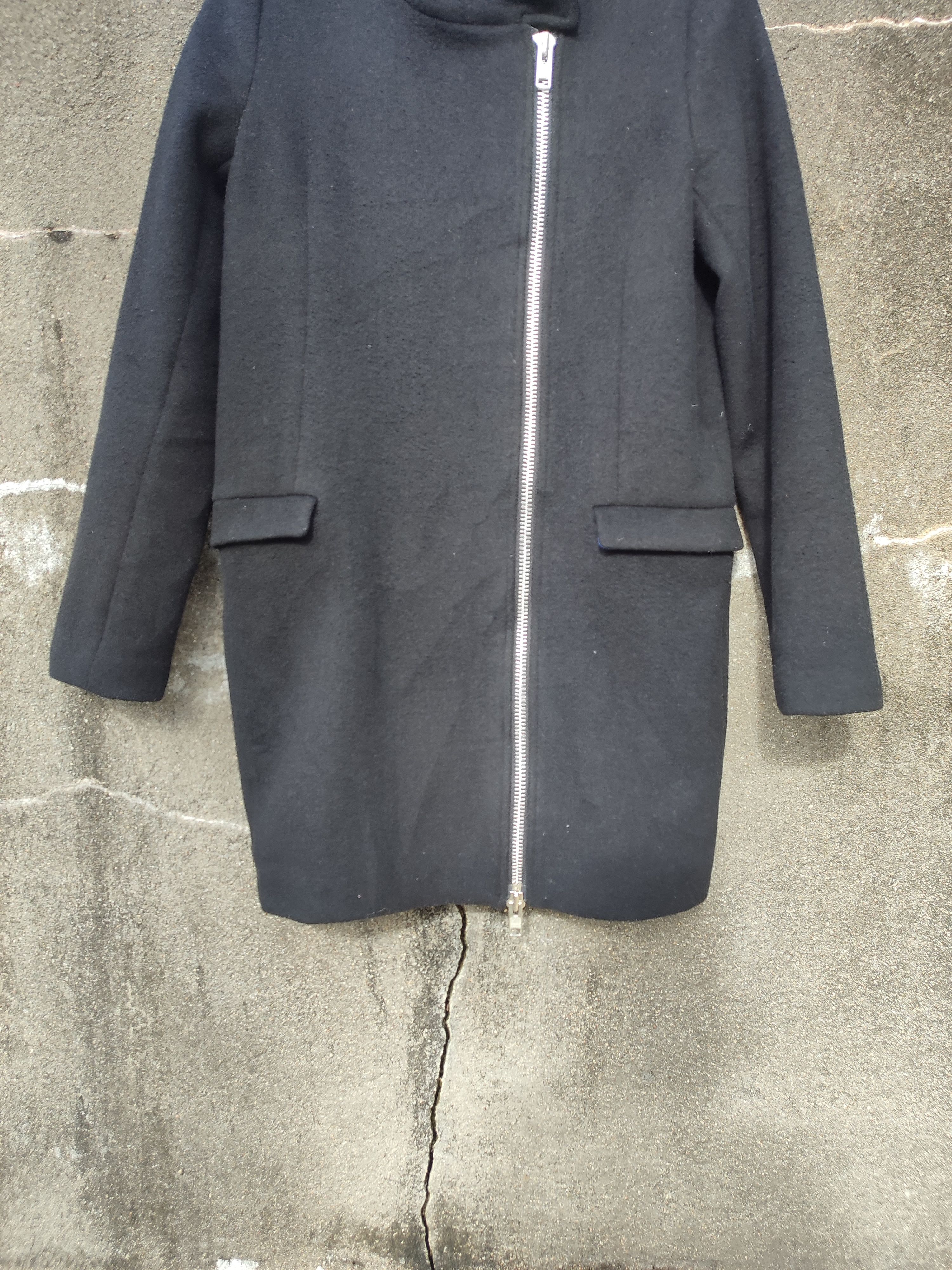 Other Moussy Asymmetrical Wool Blend Coat Minimalist Style Size US M / EU 48-50 / 2 - 8 Thumbnail