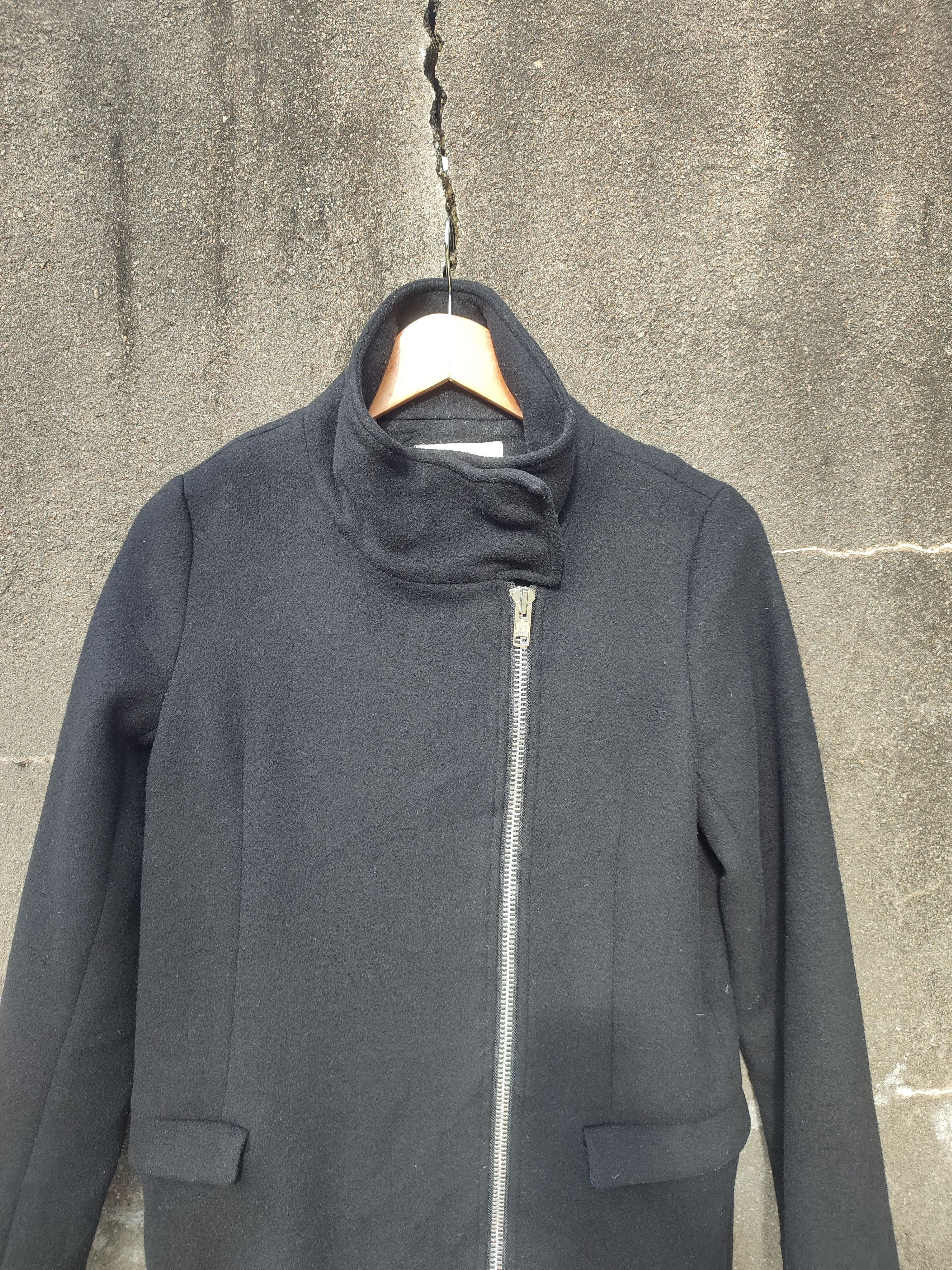 Other Moussy Asymmetrical Wool Blend Coat Minimalist Style Size US M / EU 48-50 / 2 - 9 Thumbnail