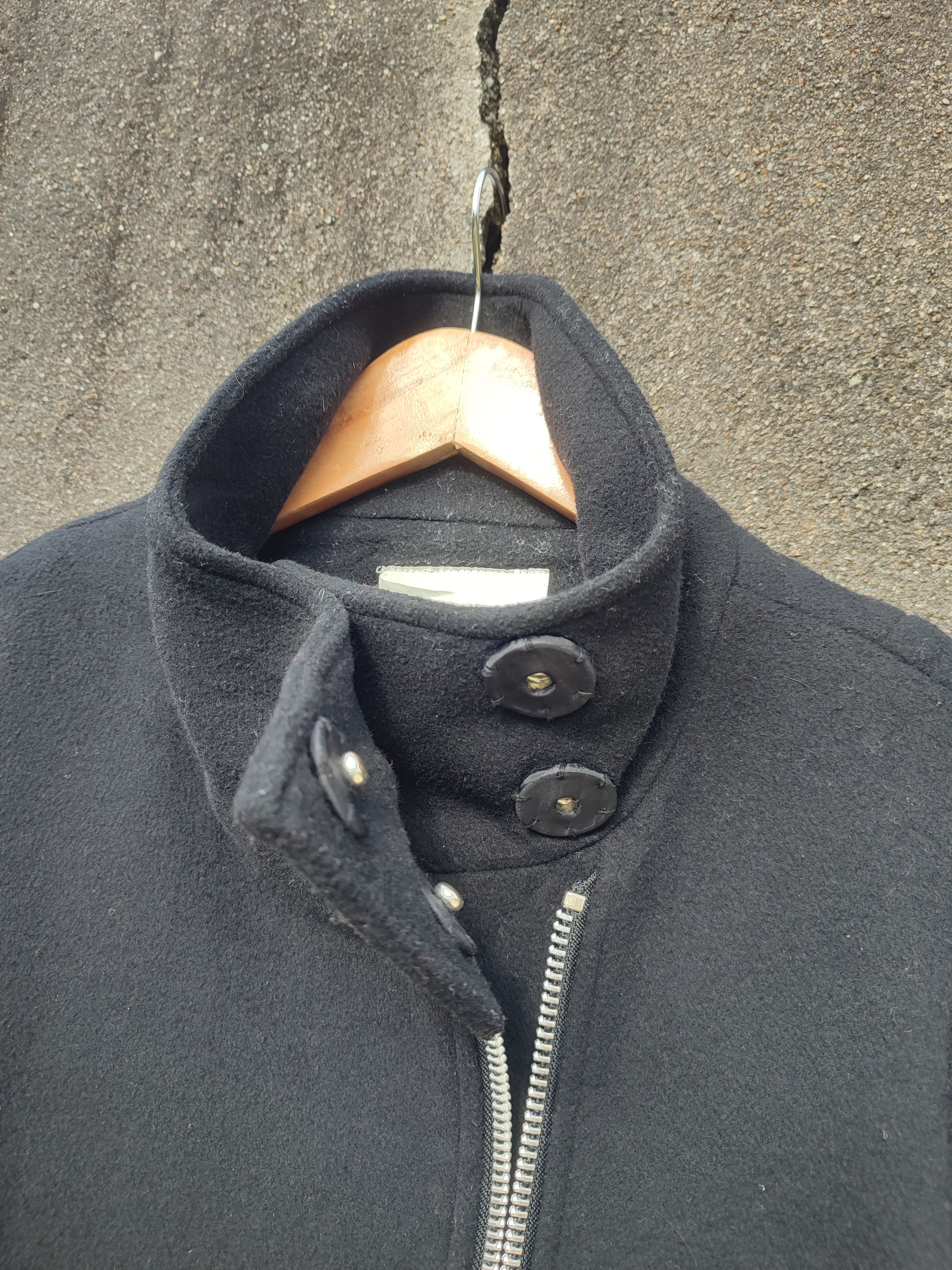 Other Moussy Asymmetrical Wool Blend Coat Minimalist Style Size US M / EU 48-50 / 2 - 2 Thumbnail