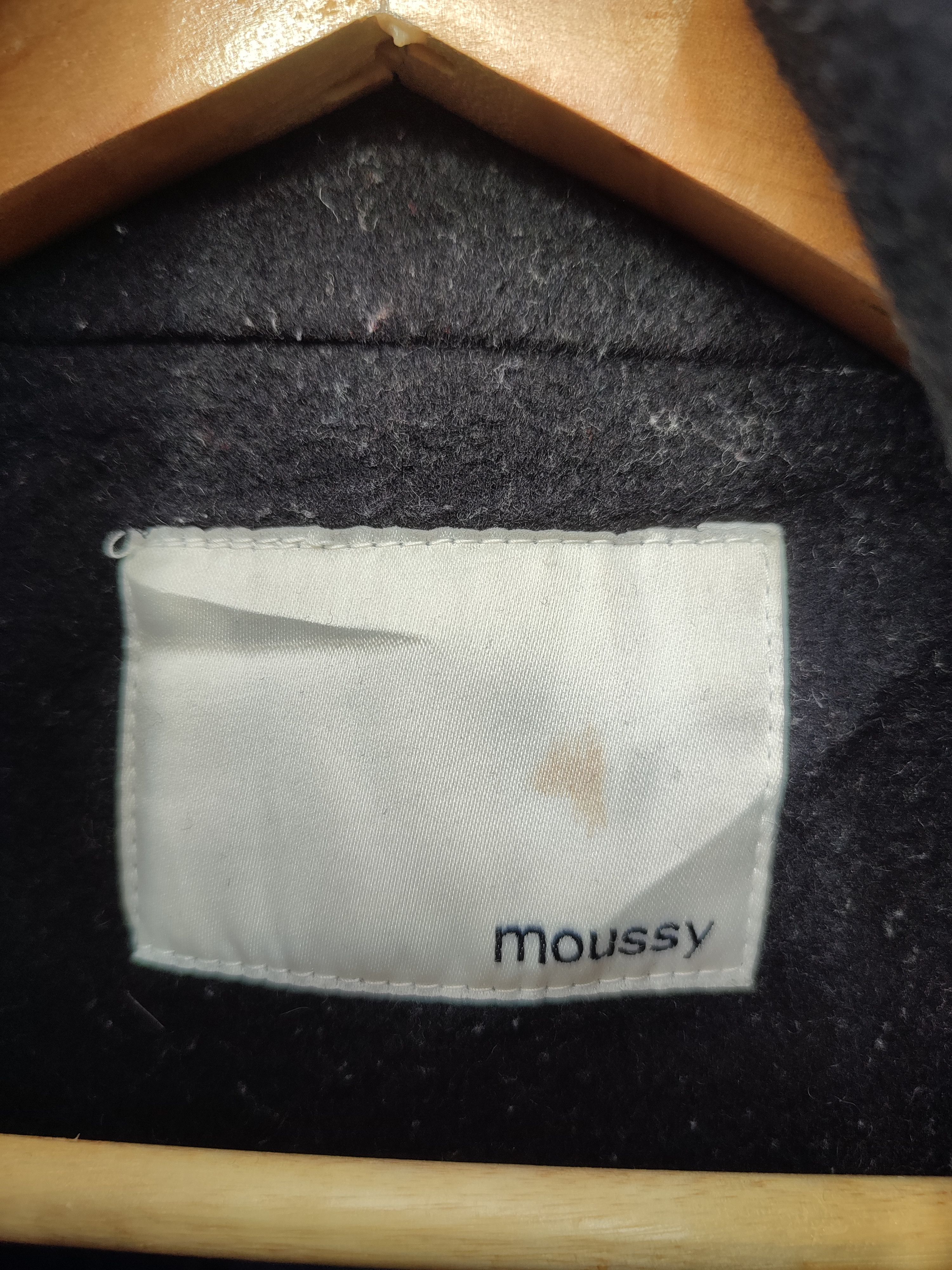 Other Moussy Asymmetrical Wool Blend Coat Minimalist Style Size US M / EU 48-50 / 2 - 18 Thumbnail