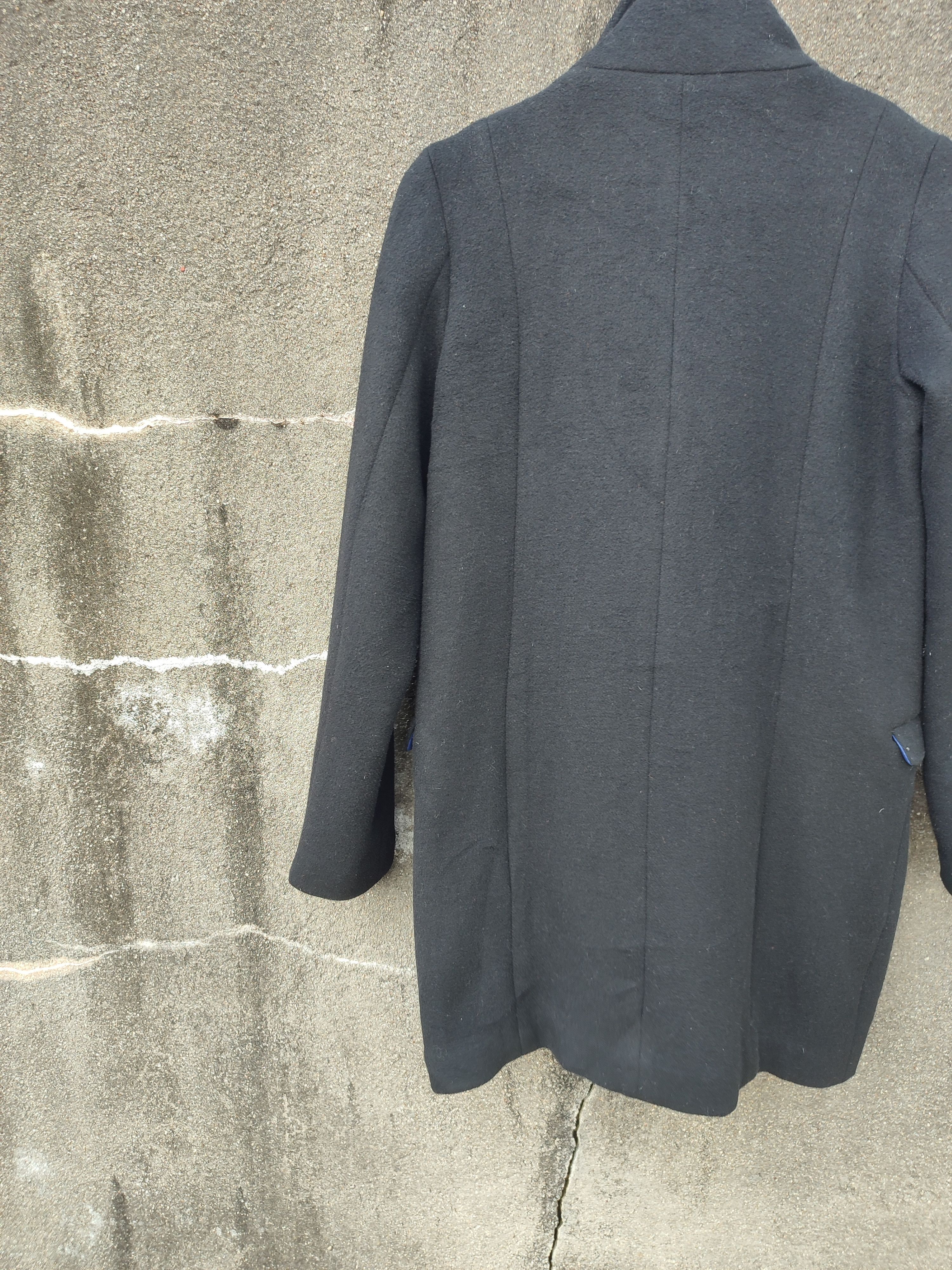 Other Moussy Asymmetrical Wool Blend Coat Minimalist Style Size US M / EU 48-50 / 2 - 15 Thumbnail