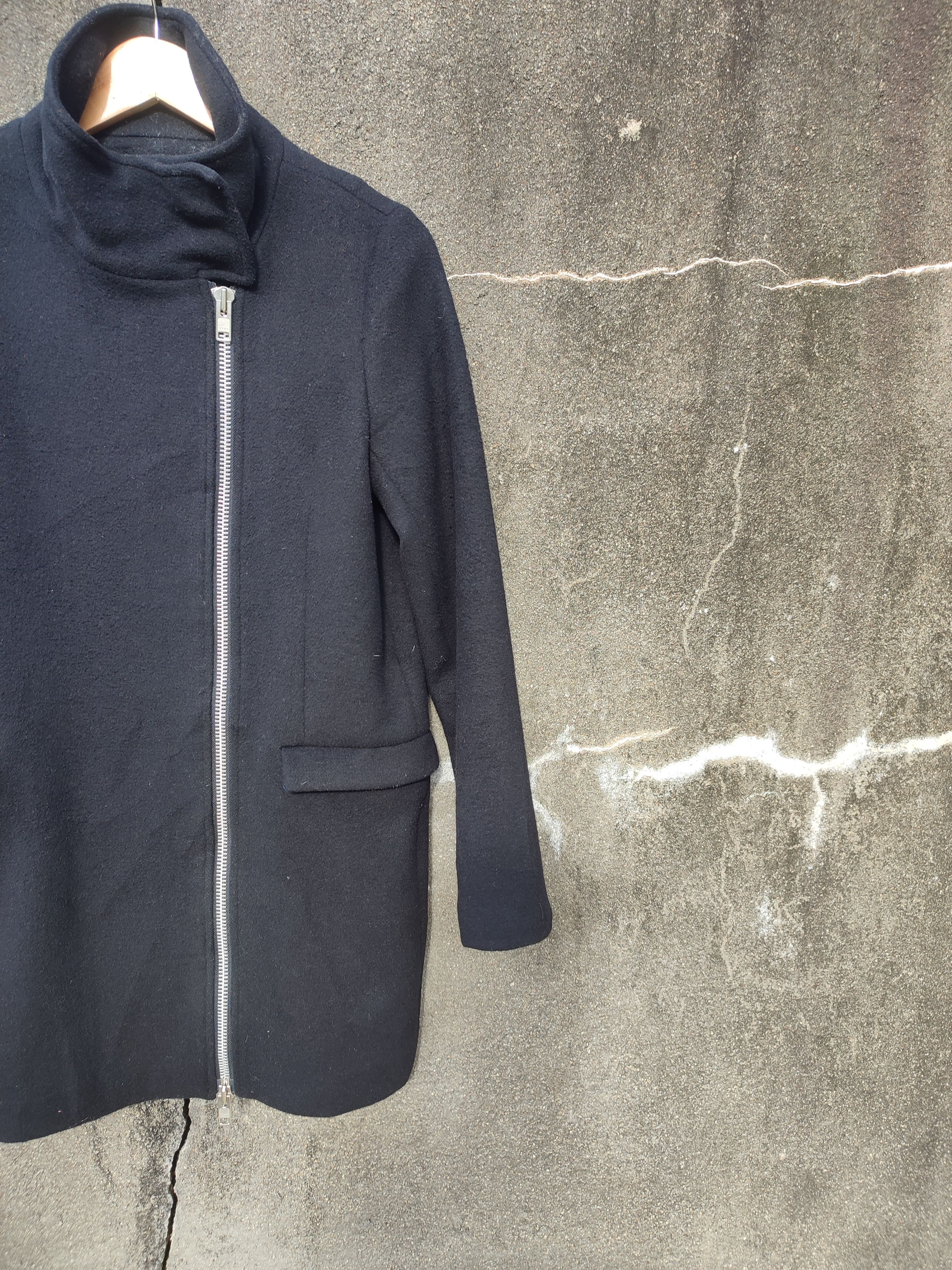 Other Moussy Asymmetrical Wool Blend Coat Minimalist Style Size US M / EU 48-50 / 2 - 11 Thumbnail