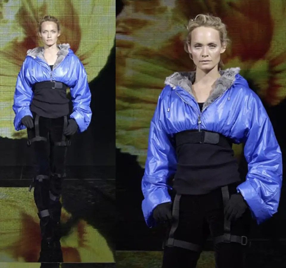 DOLCE&GABBANA FW 2003 Cropped Pink Jacket vintage puffer Y2K
