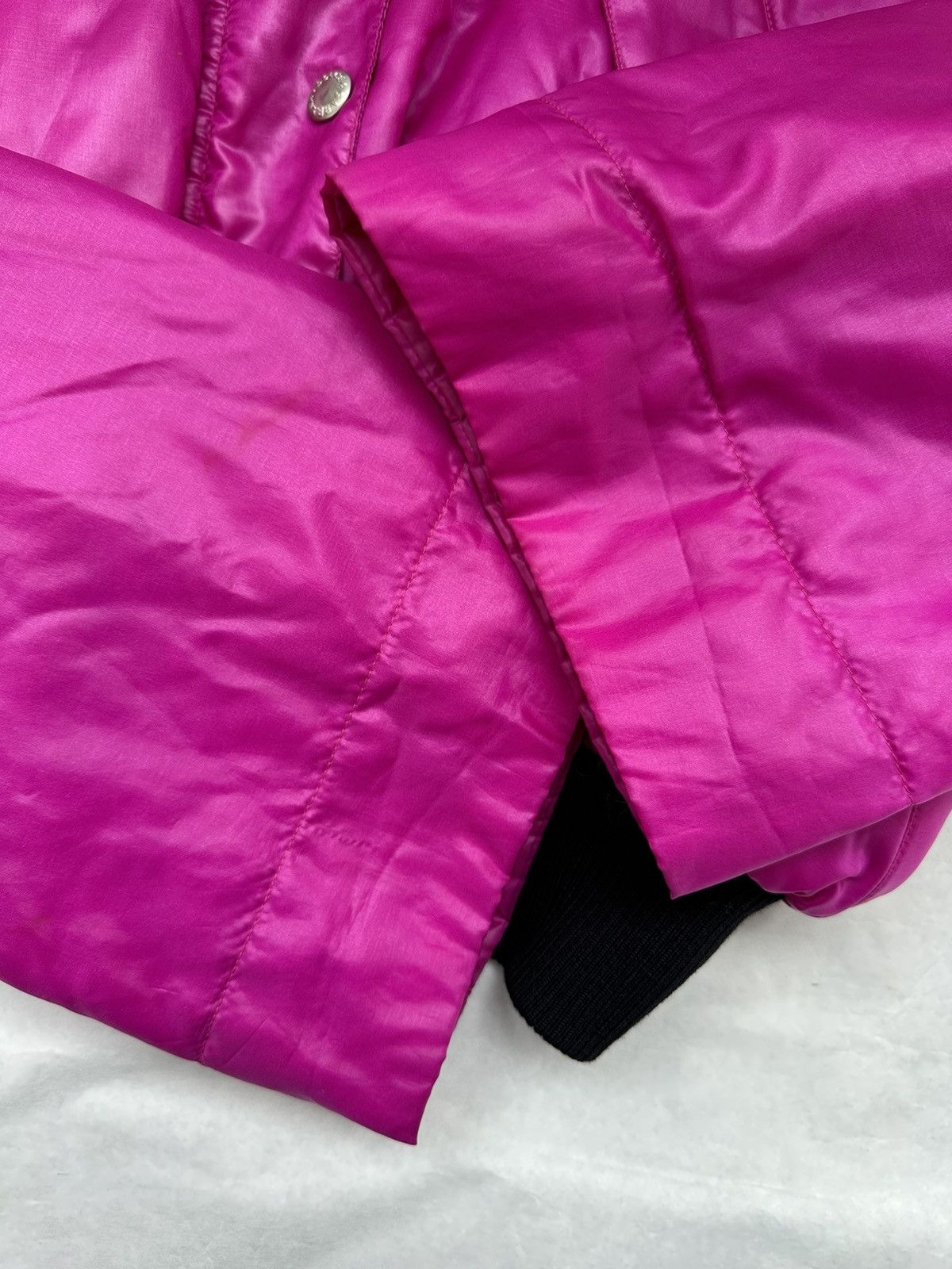 Dolce & Gabbana DOLCE&GABBANA FW 2003 Cropped Pink Jacket vintage puffer Y2K Size M / US 6-8 / IT 42-44 - 23 Thumbnail