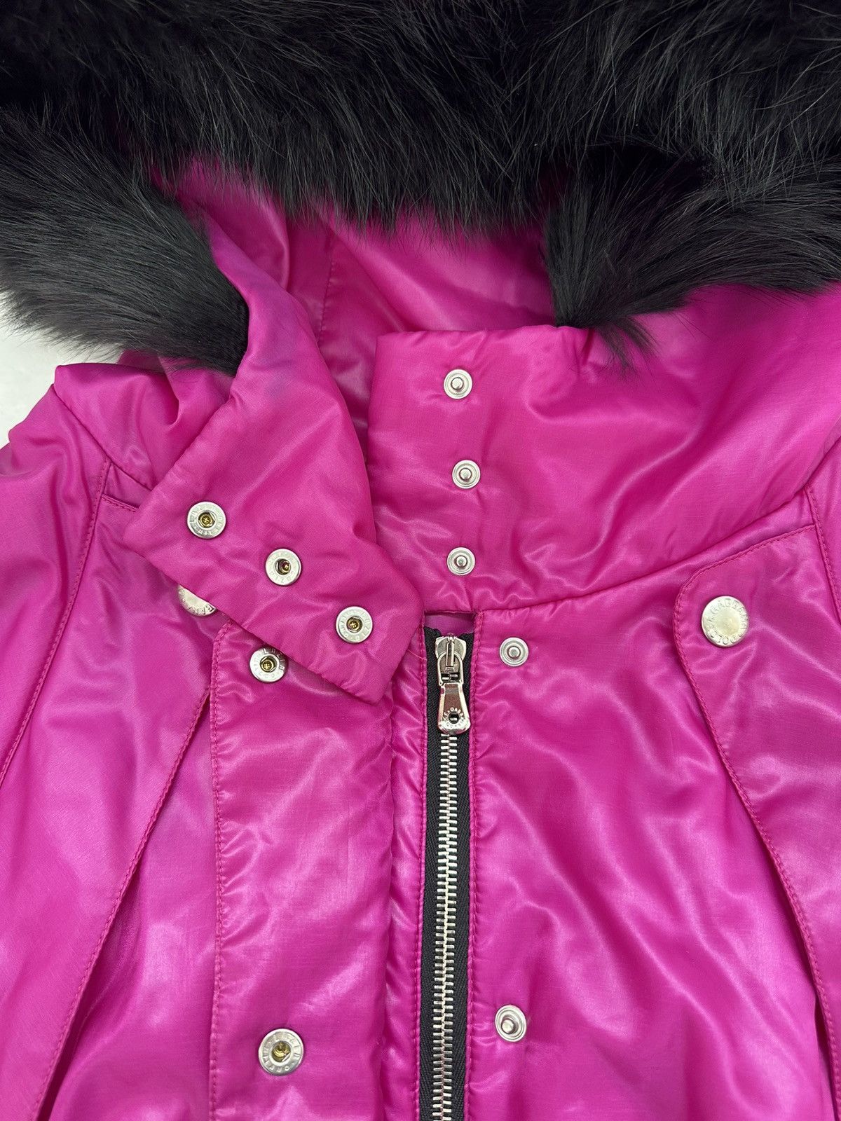Dolce & Gabbana DOLCE&GABBANA FW 2003 Cropped Pink Jacket vintage puffer Y2K Size M / US 6-8 / IT 42-44 - 15 Thumbnail