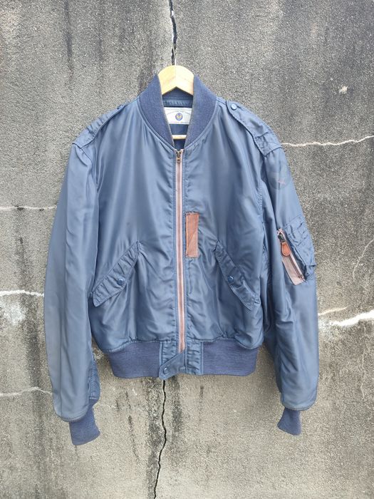 The Real McCoy's HARD TO FIND The Real McCoy's Type MA1 Bomber Jacket ...