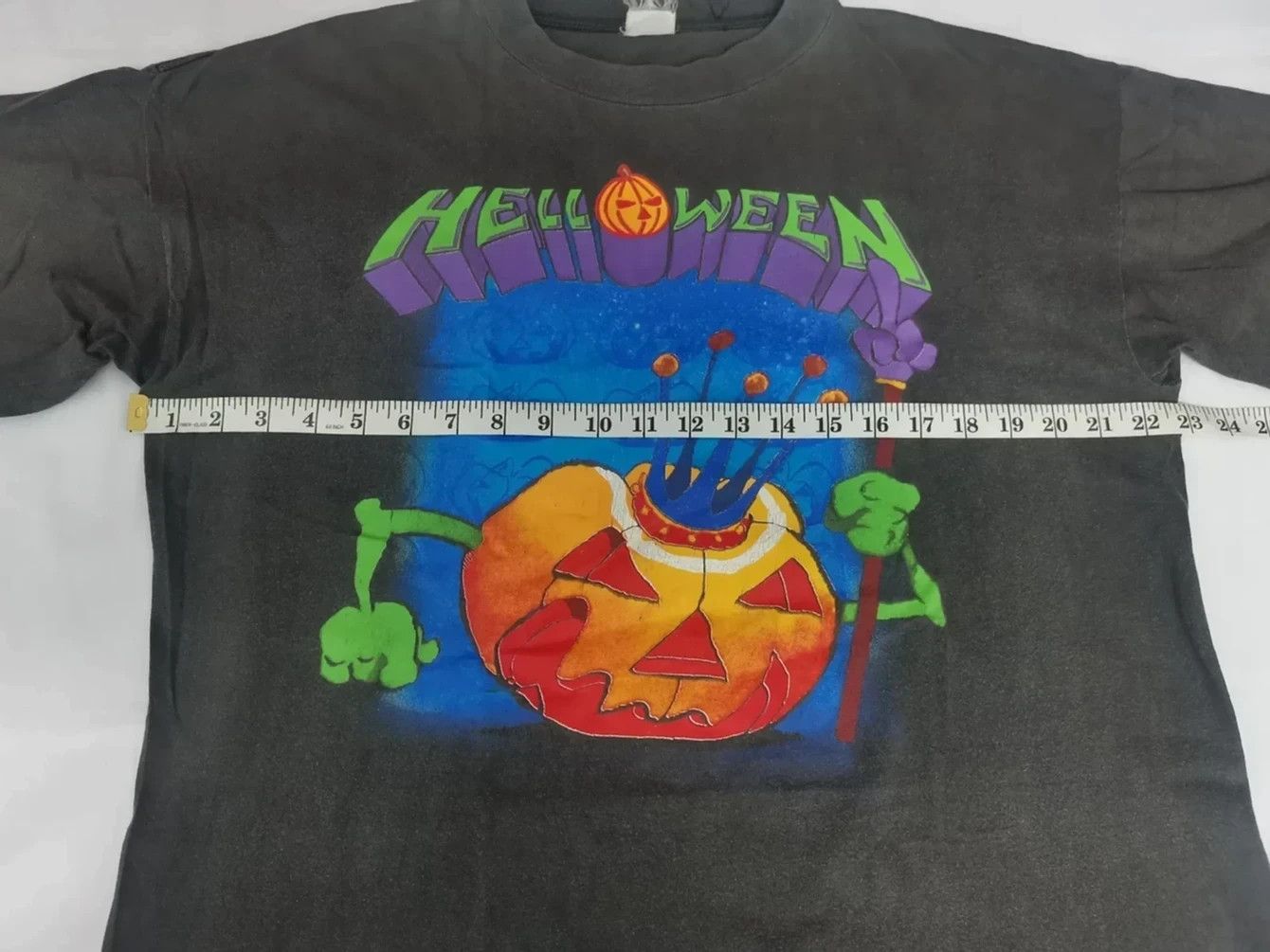 Band Tees True Vintage 90s Helloween Metal Band Tee Super Rock 92 Size US XL / EU 56 / 4 - 5 Thumbnail