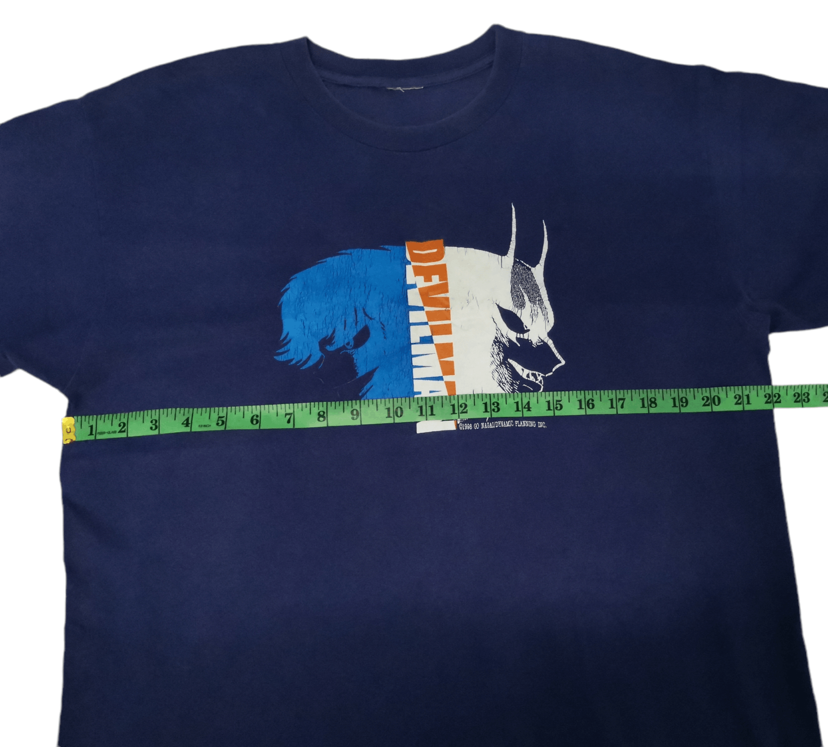 Anime Vintage Devilman Japan Anime Tee Akira Evangelion Bleach Size US L / EU 52-54 / 3 - 5 Thumbnail