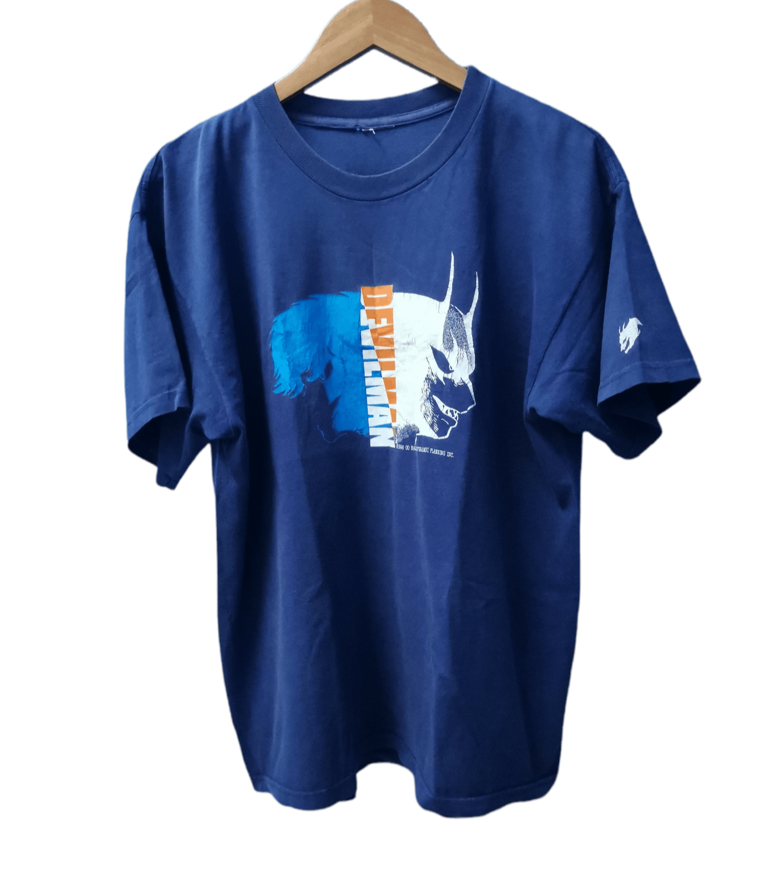 Anime Vintage Devilman Japan Anime Tee Akira Evangelion Bleach Size US L / EU 52-54 / 3 - 2 Thumbnail