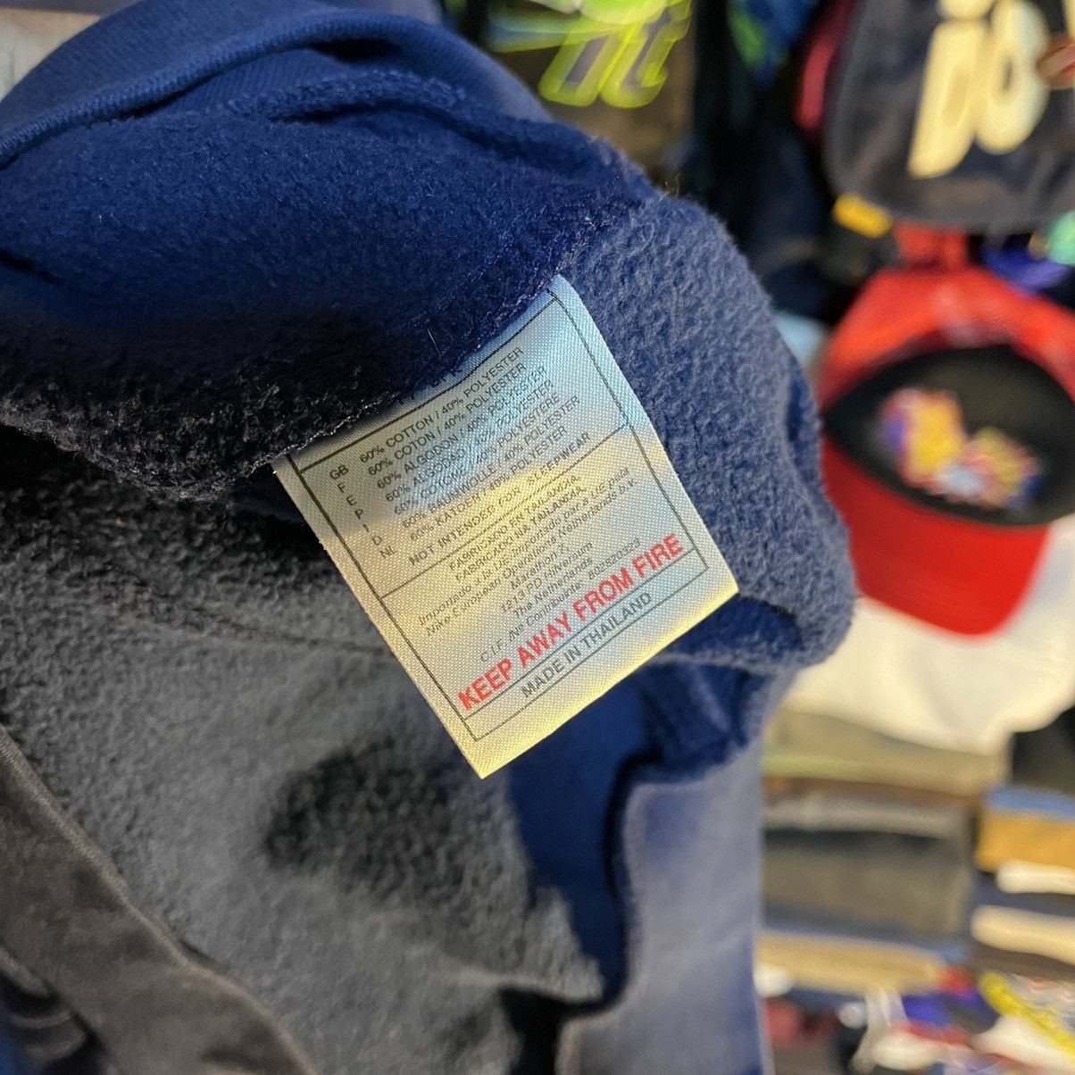 Nike × Vintage Vintage Nike Big Swoosh 90s Sweater Crewneck Sweatshirt Size US M / EU 48-50 / 2 - 6 Thumbnail