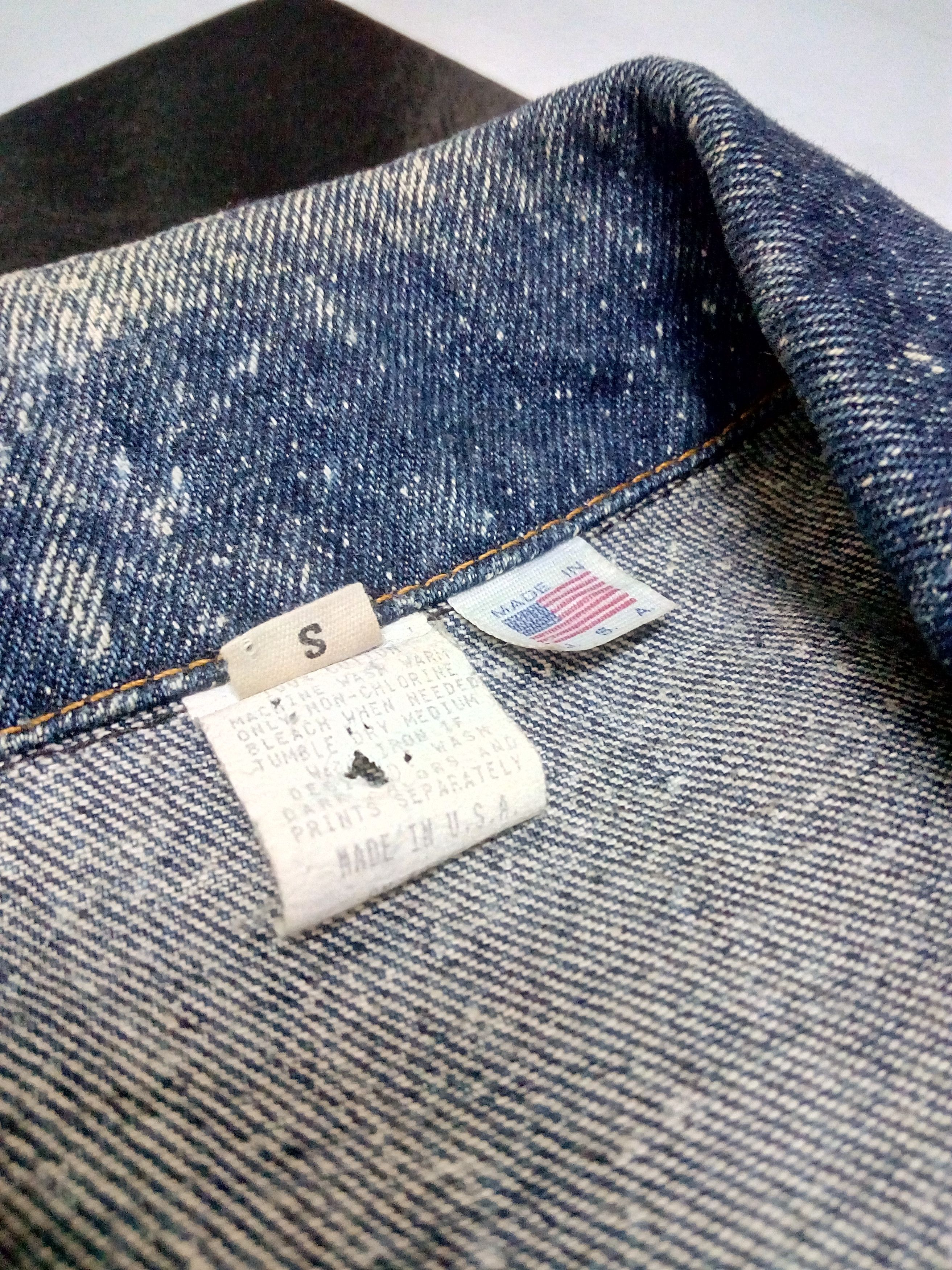 Vintage VINTAGE DENIM JACKET Size US S / EU 44-46 / 1 - 5 Thumbnail