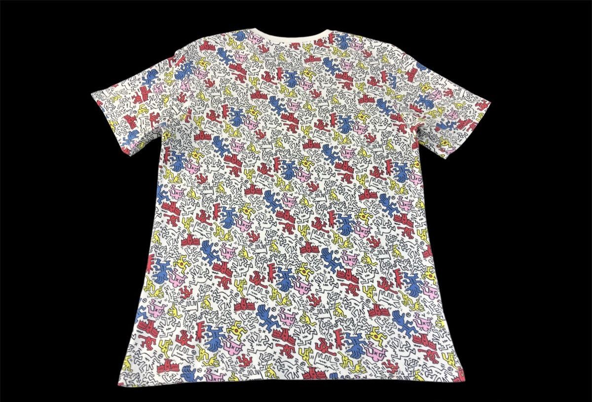 Japanese Brand × Keith Haring Vintage Keith Haring Overprint Tee Size US M / EU 48-50 / 2 - 2 Thumbnail