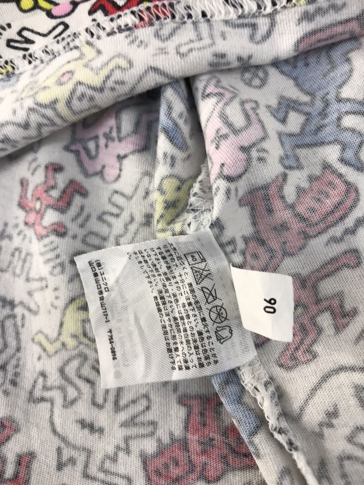 Japanese Brand × Keith Haring Vintage Keith Haring Overprint Tee Size US M / EU 48-50 / 2 - 7 Thumbnail